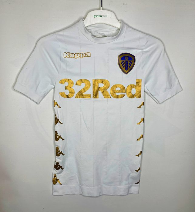 Soccer Jersey LEEDS UNITED 2017 2018 PLAYER ISSUE HOME FOOTBALL SHIRT ...