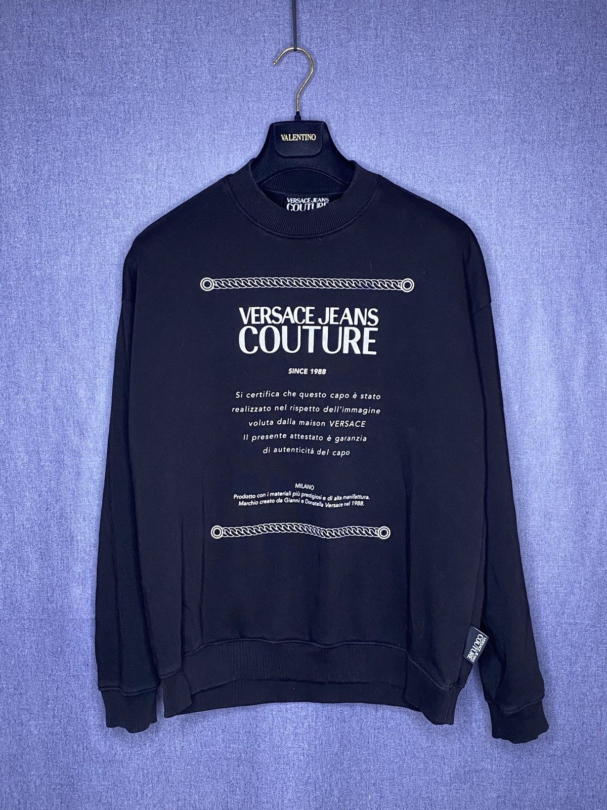 Versace × Versace Jeans Couture Versace jeans couture oversized sweatshirt fits L Size US L / EU 52-54 / 3 - 1 Thumbnail