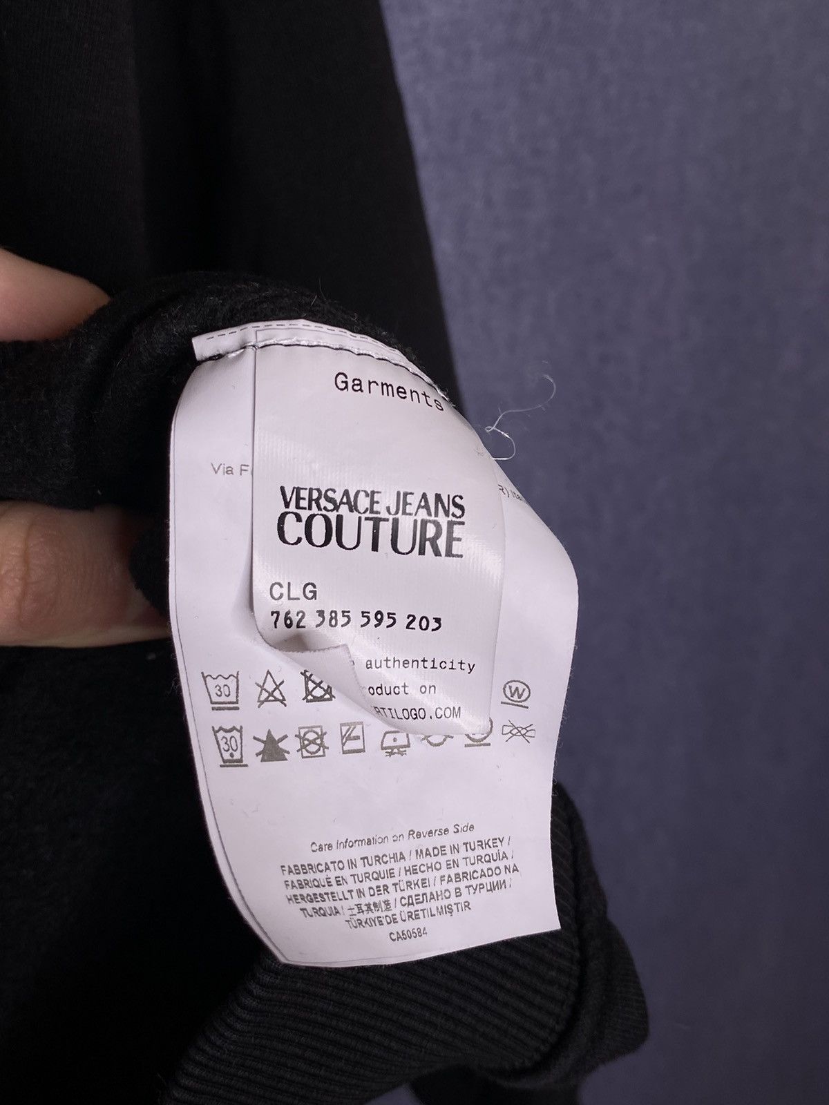 Versace × Versace Jeans Couture Versace jeans couture oversized sweatshirt fits L Size US L / EU 52-54 / 3 - 5 Thumbnail