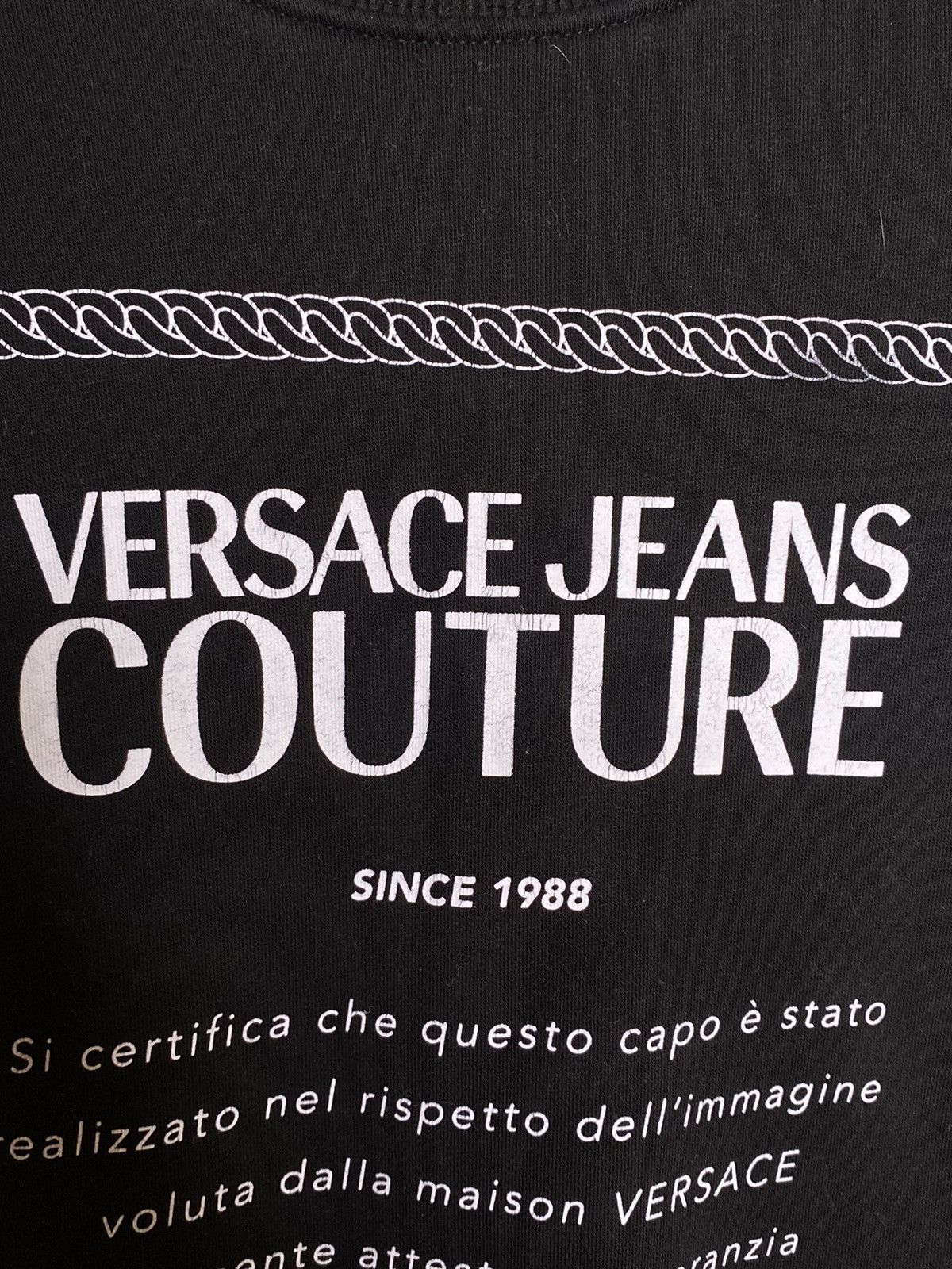 Versace × Versace Jeans Couture Versace jeans couture oversized sweatshirt fits L Size US L / EU 52-54 / 3 - 3 Thumbnail