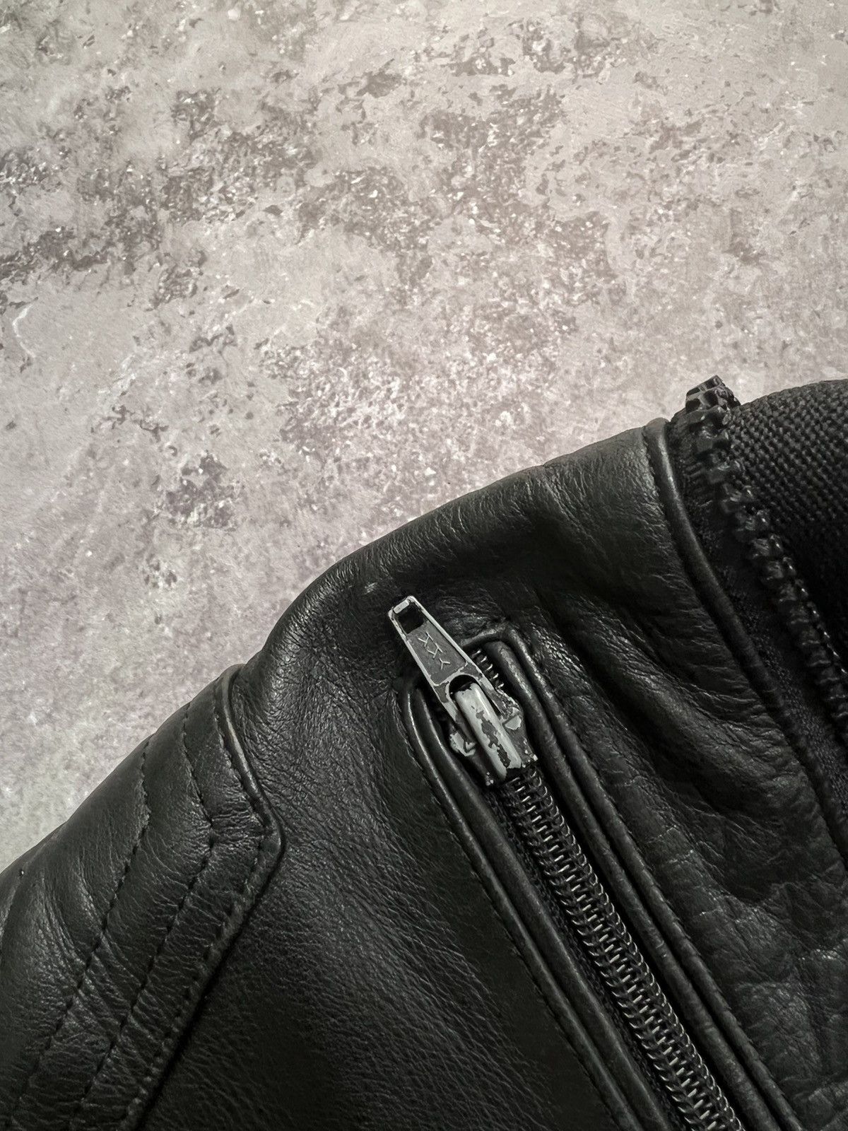 Genuine Leather Vintage Genuine Leather Pants Biker Motorcycle Size US 32 / EU 48 - 6 Thumbnail