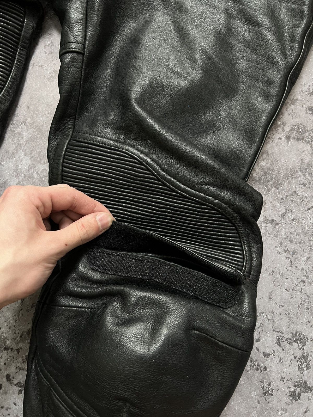 Genuine Leather Vintage Genuine Leather Pants Biker Motorcycle Size US 32 / EU 48 - 5 Thumbnail