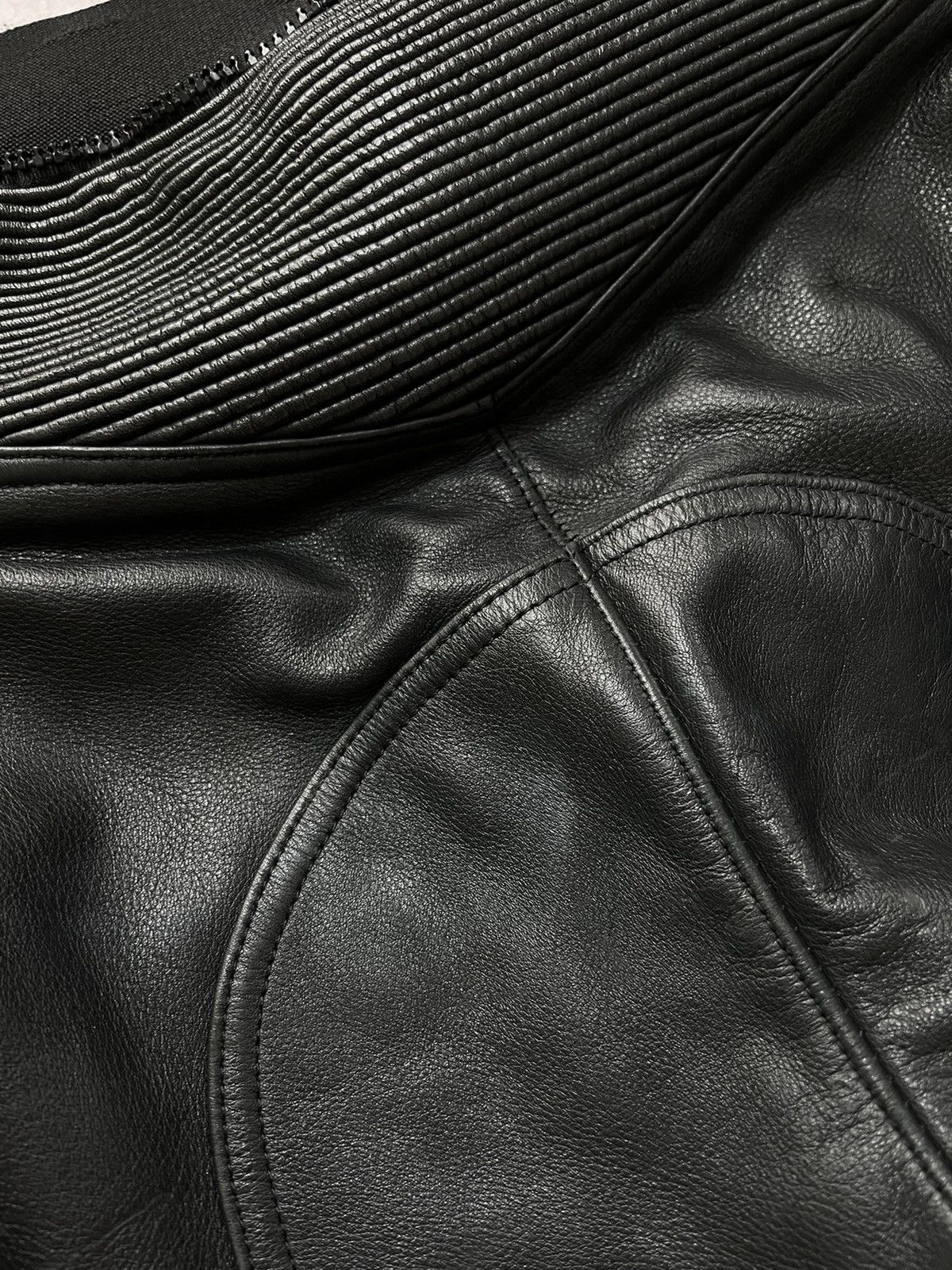 Genuine Leather Vintage Genuine Leather Pants Biker Motorcycle Size US 32 / EU 48 - 10 Thumbnail