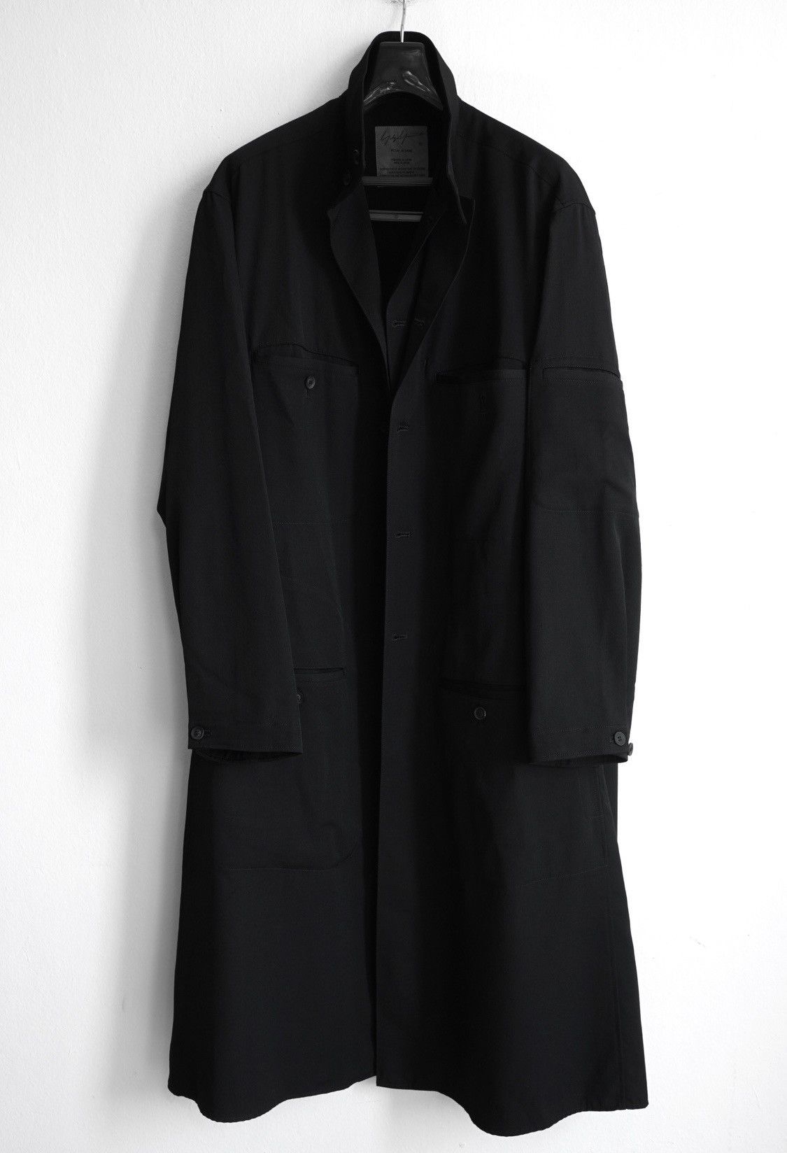 Yohji Yamamoto Yohji pour homme layered coat | Grailed