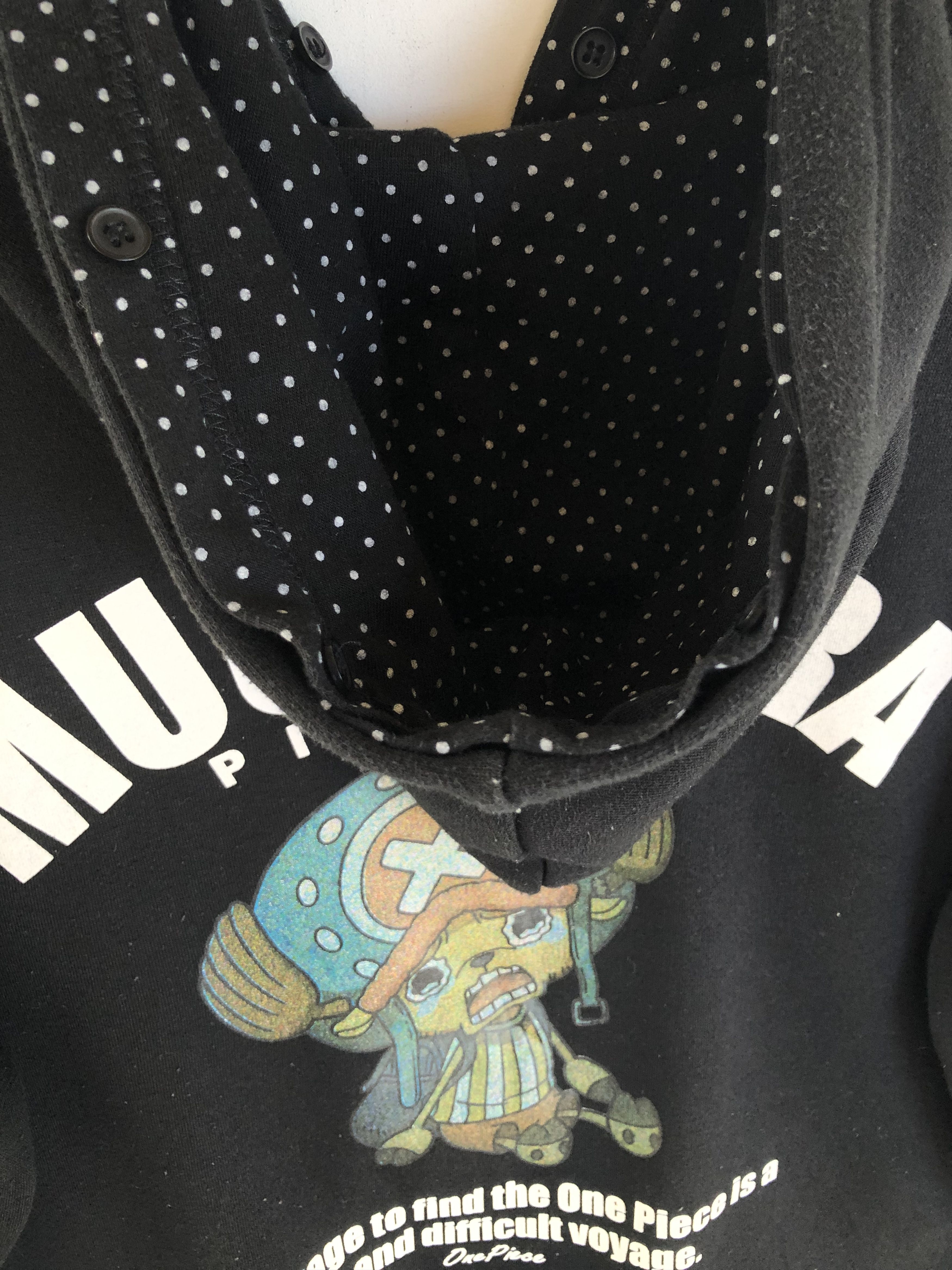 Anime × Japanese Brand × One Piece ONE PIECE TONY TONY CHOPPER POLKA DOT HOODIE Size US M / EU 48-50 / 2 - 5 Thumbnail