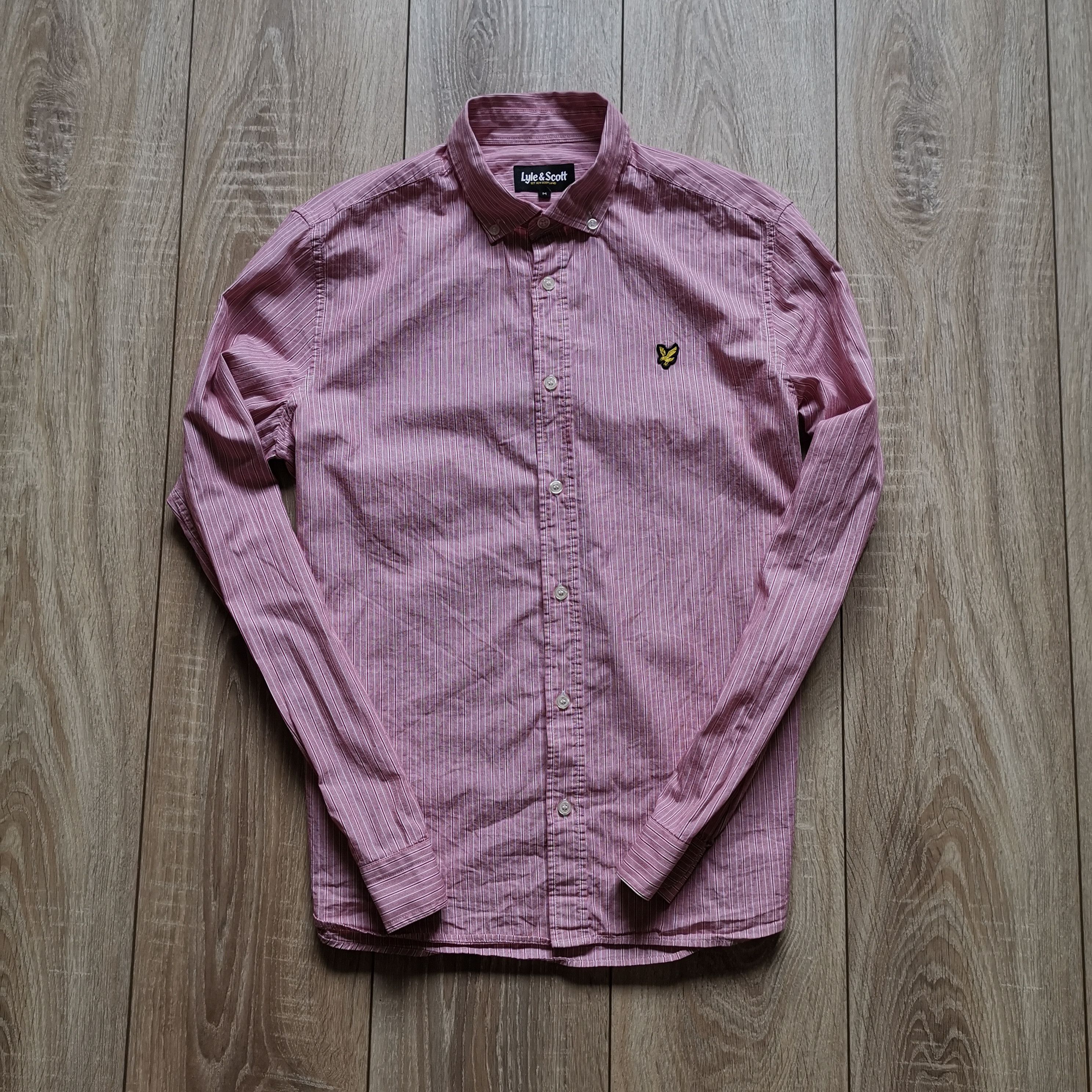 Lyle & Scott Lyle&Scott striped pink shirt size m Size US M / EU 48-50 / 2 - 1 Preview