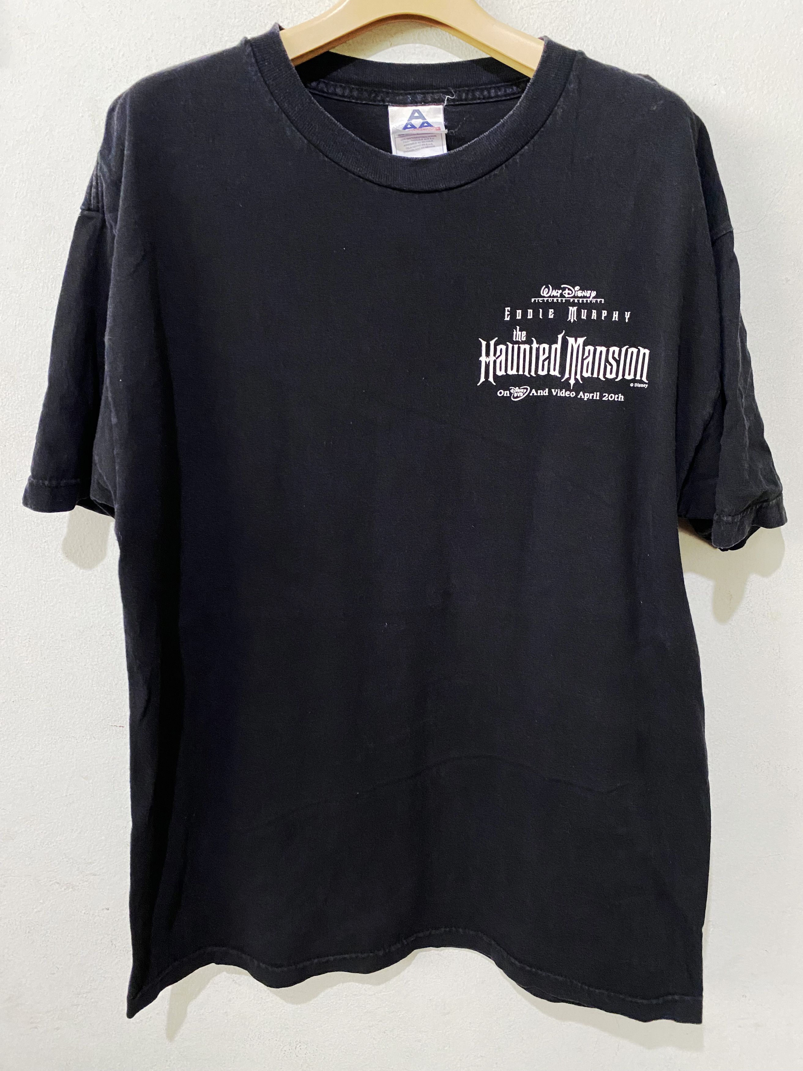 Vintage 90s Disney store Haunted Mansion Lyric Shirt