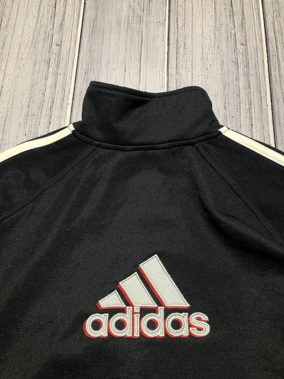 Adidas Vintage Adidas Nylon Track Jacket Big Logo Size US L / EU 52-54 / 3 - 2 Thumbnail