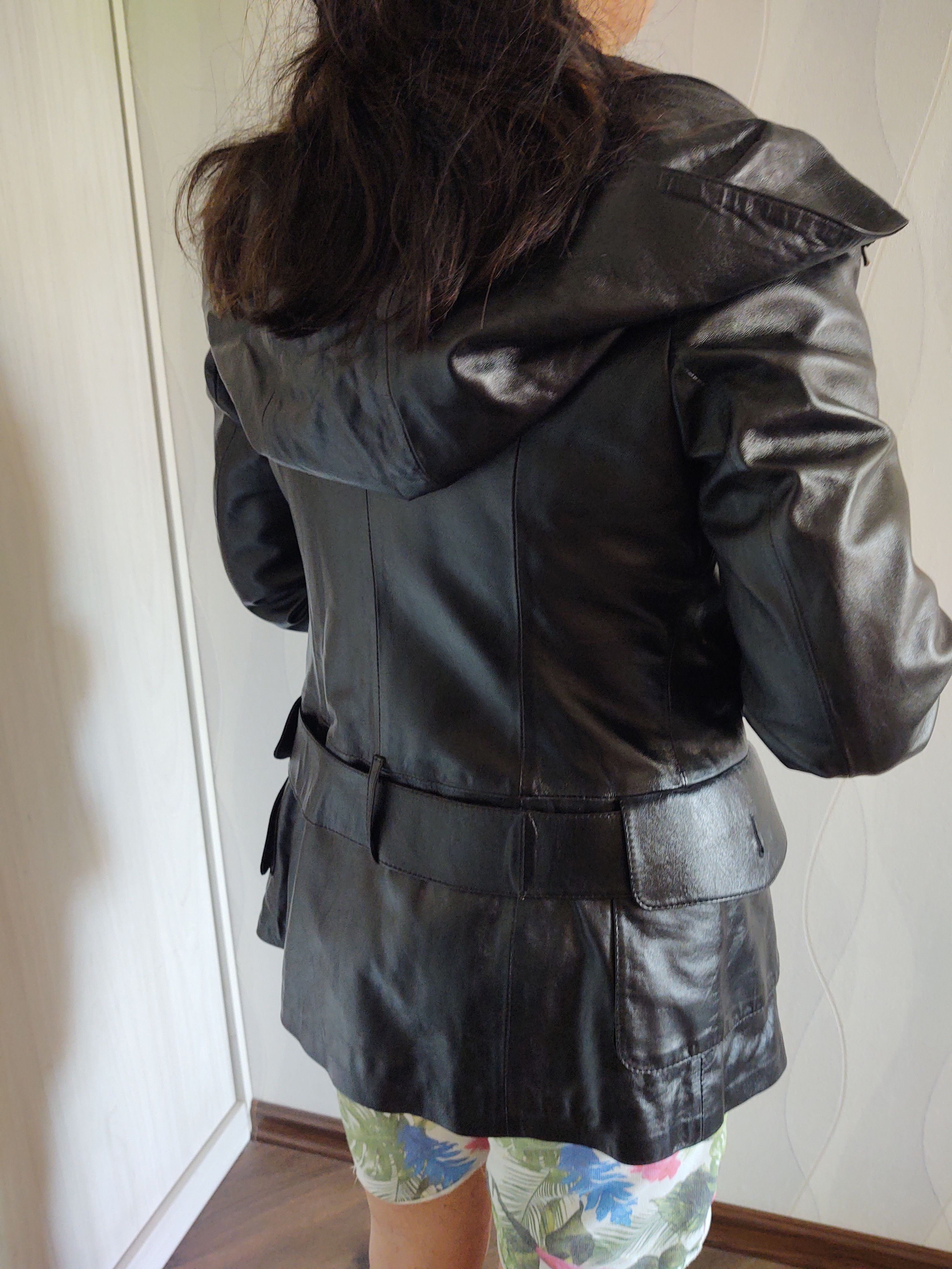 Other Black genuine leather Coat Emilio Franni sz M - NEW! Size M / US 6-8 / IT 42-44 - 14 Thumbnail
