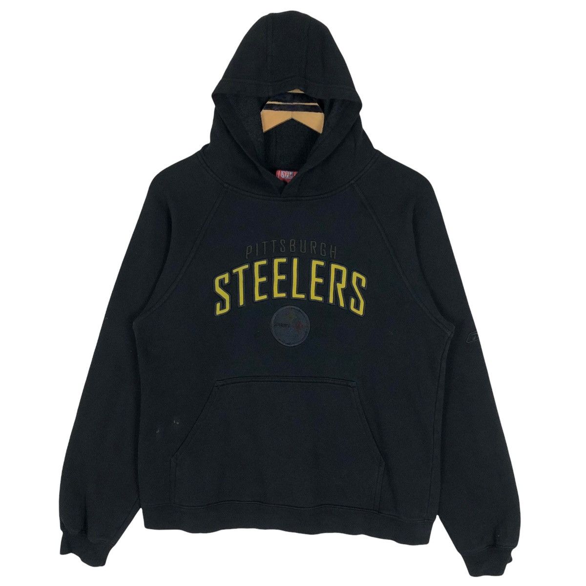 Vintage NFL Pittsburgh Steelers Hoodie Sweater Big Logo