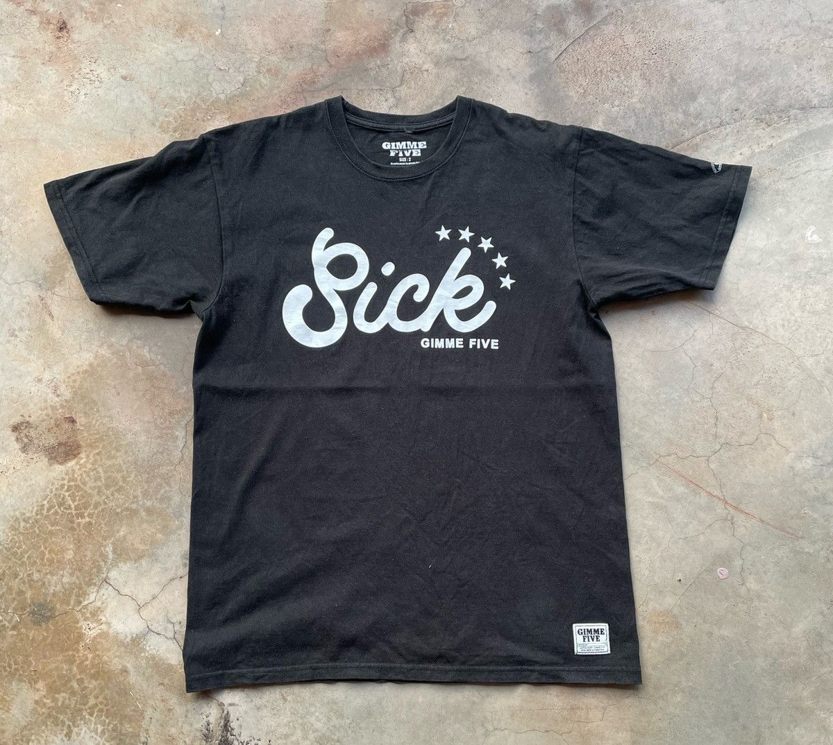 Gimme Five × Japanese Brand GIMME FIVE SICK TEE Size US M / EU 48-50 / 2 - 1 Thumbnail
