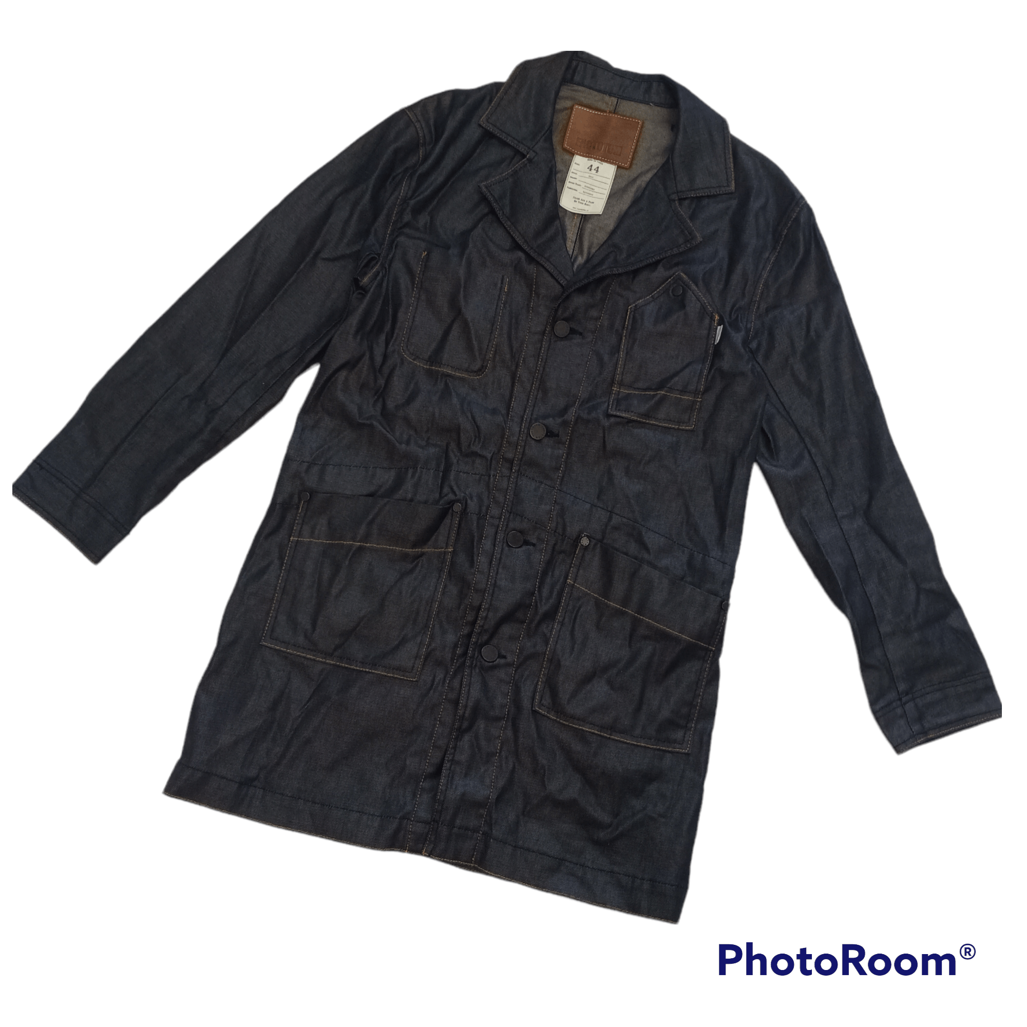 FACTOTUM × Japanese Brand 🔥Steal🔥Very Rare Factotum Denim Trench Coat Size US S / EU 44-46 / 1 - 5 Thumbnail