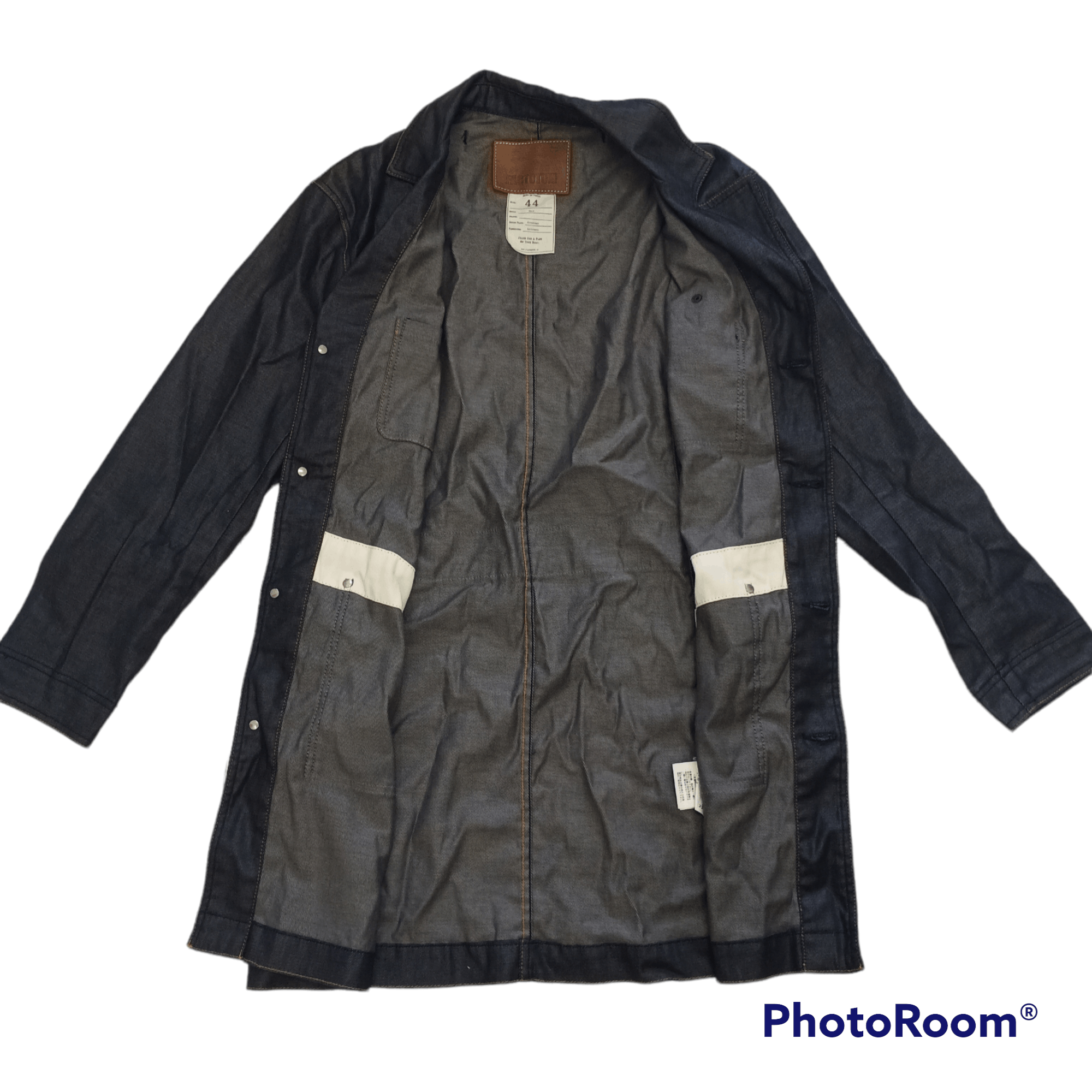 FACTOTUM × Japanese Brand 🔥Steal🔥Very Rare Factotum Denim Trench Coat Size US S / EU 44-46 / 1 - 3 Thumbnail