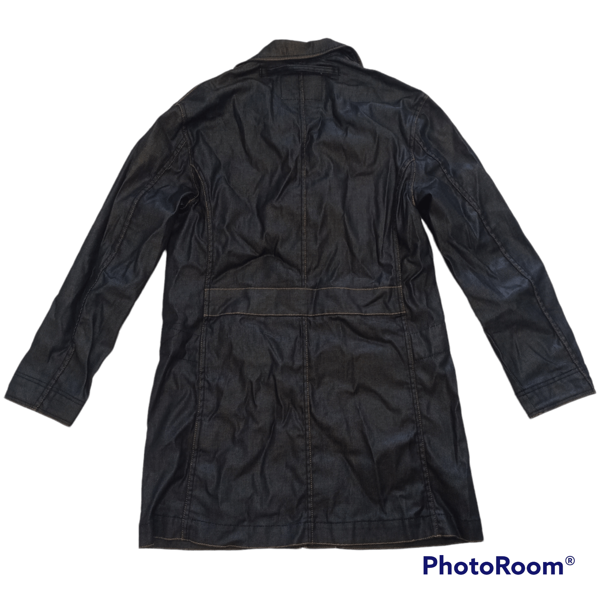FACTOTUM × Japanese Brand 🔥Steal🔥Very Rare Factotum Denim Trench Coat Size US S / EU 44-46 / 1 - 2 Thumbnail