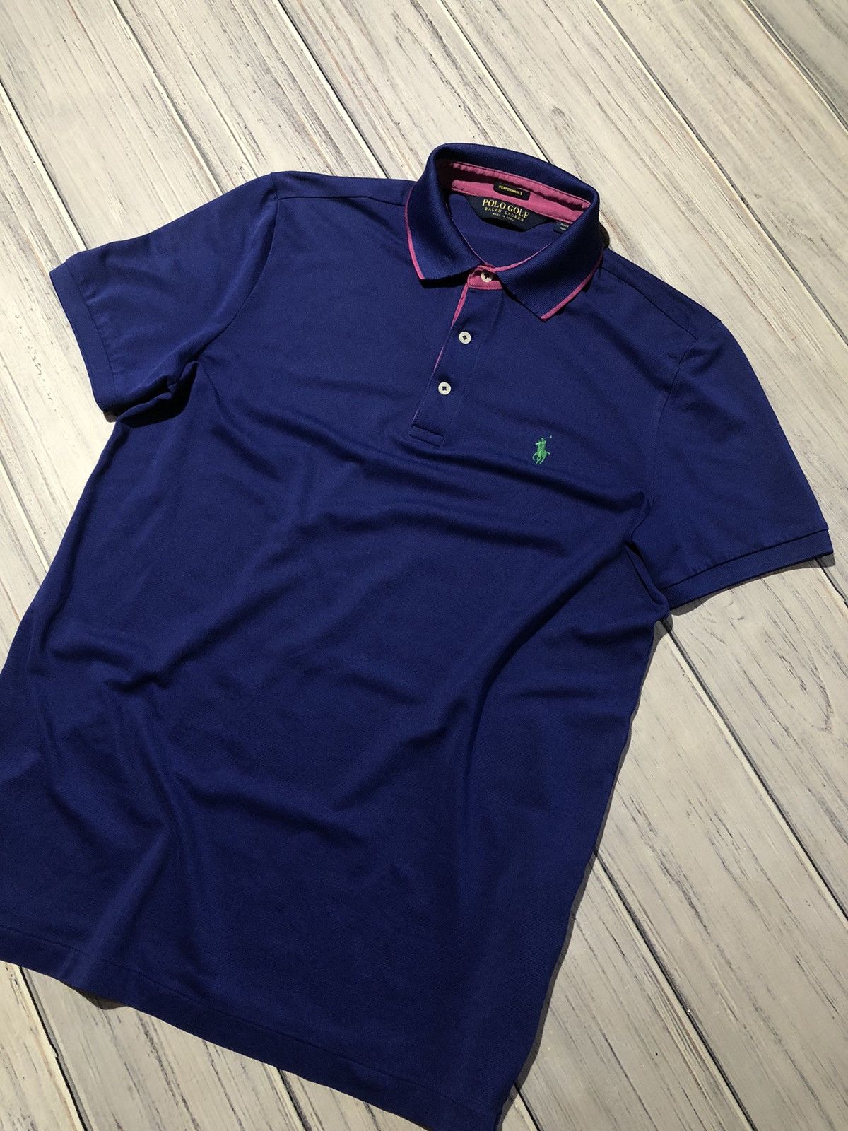 Polo Ralph Lauren Vintage Polo Ralph Laurent T-Shirt Polo Golf Size US M / EU 48-50 / 2 - 1 Thumbnail