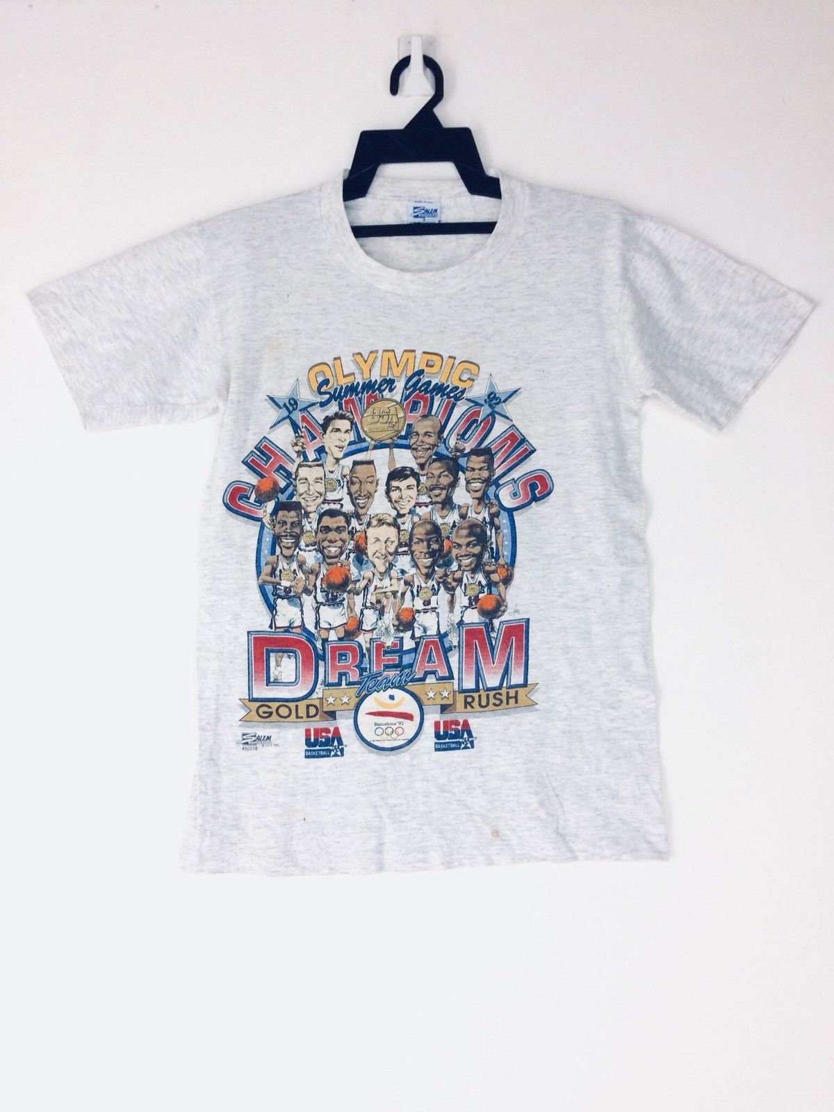 Salem Sportswear × Vintage 🔥Dream Team II USA Basketball Olympic 1992 Salem Tag sz M Size US XS / EU 42 / 0 - 1 Thumbnail