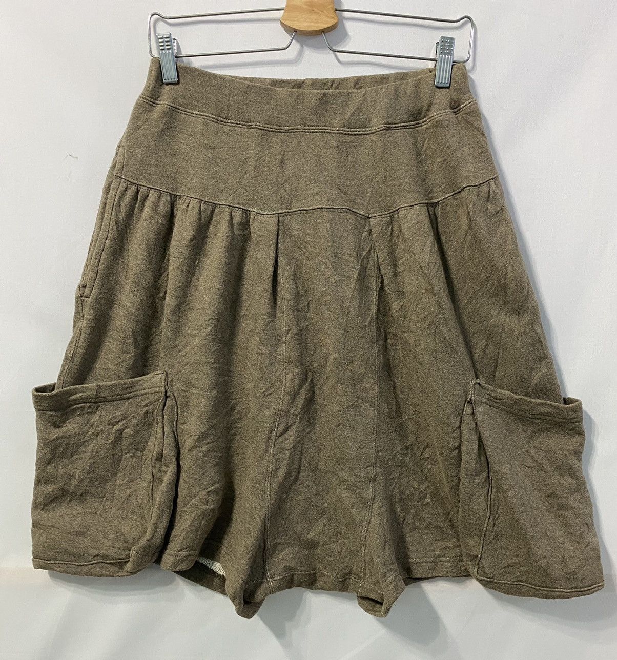 CABANE de ZUCCa × Japanese Brand × Vintage CABANE DE ZUCCA SHORT PANTS SKIRT RARE DESIGN Size 30" / US 8 / IT 44 - 1 Thumbnail