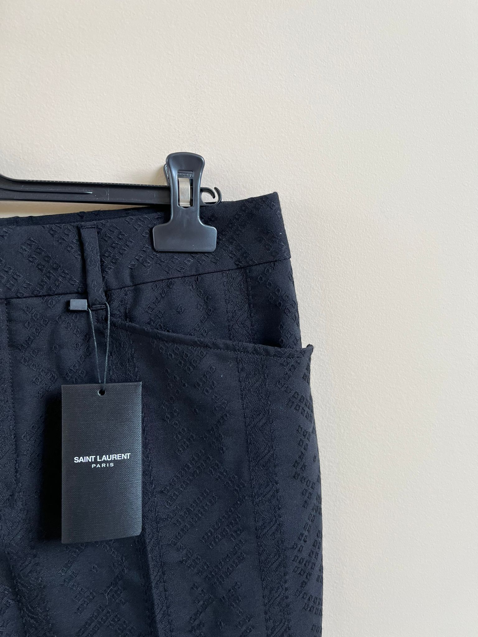 Saint Laurent Paris Casual Pant in Black Size US 30 / EU 46 - 5 Thumbnail