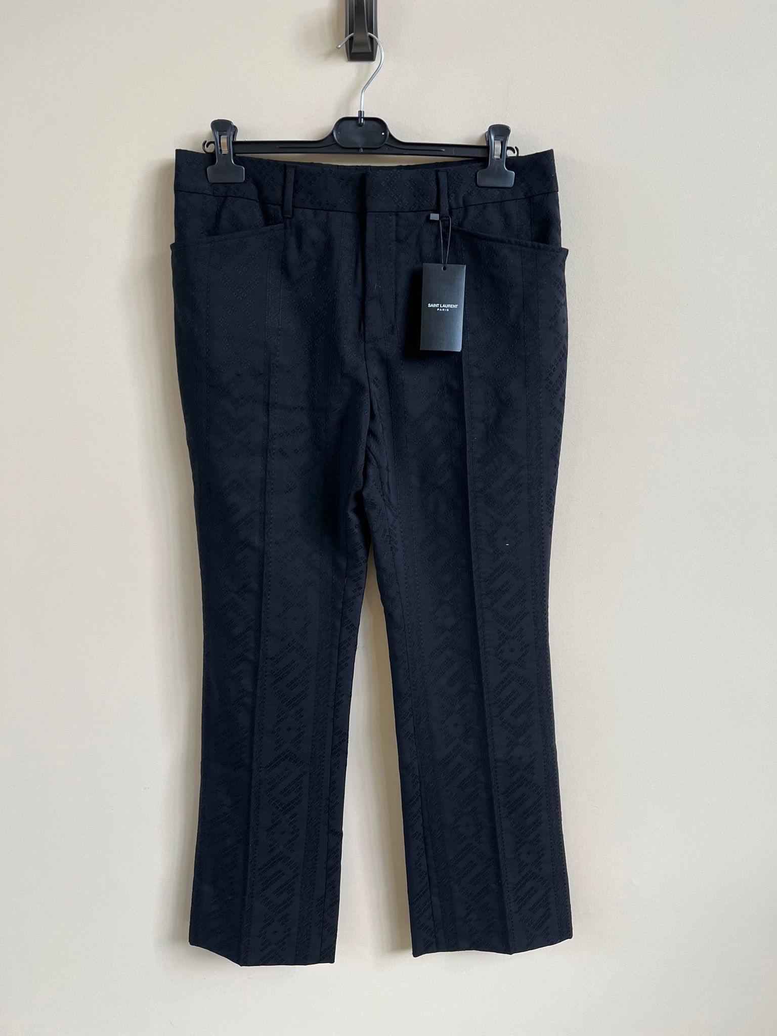 Saint Laurent Paris Casual Pant in Black Size US 30 / EU 46 - 2 Thumbnail