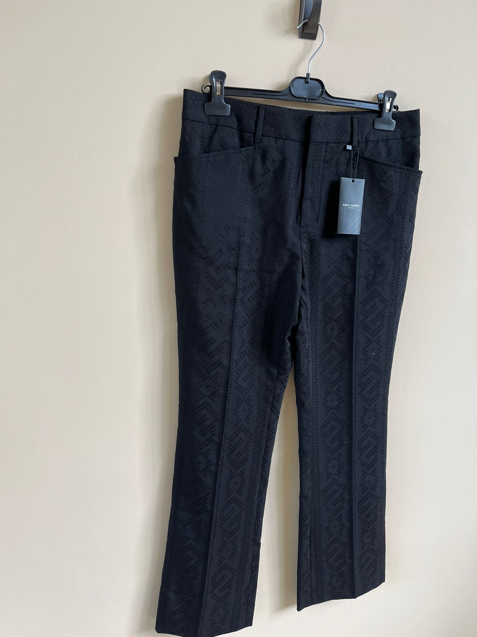 Saint Laurent Paris Casual Pant in Black Size US 30 / EU 46 - 7 Thumbnail