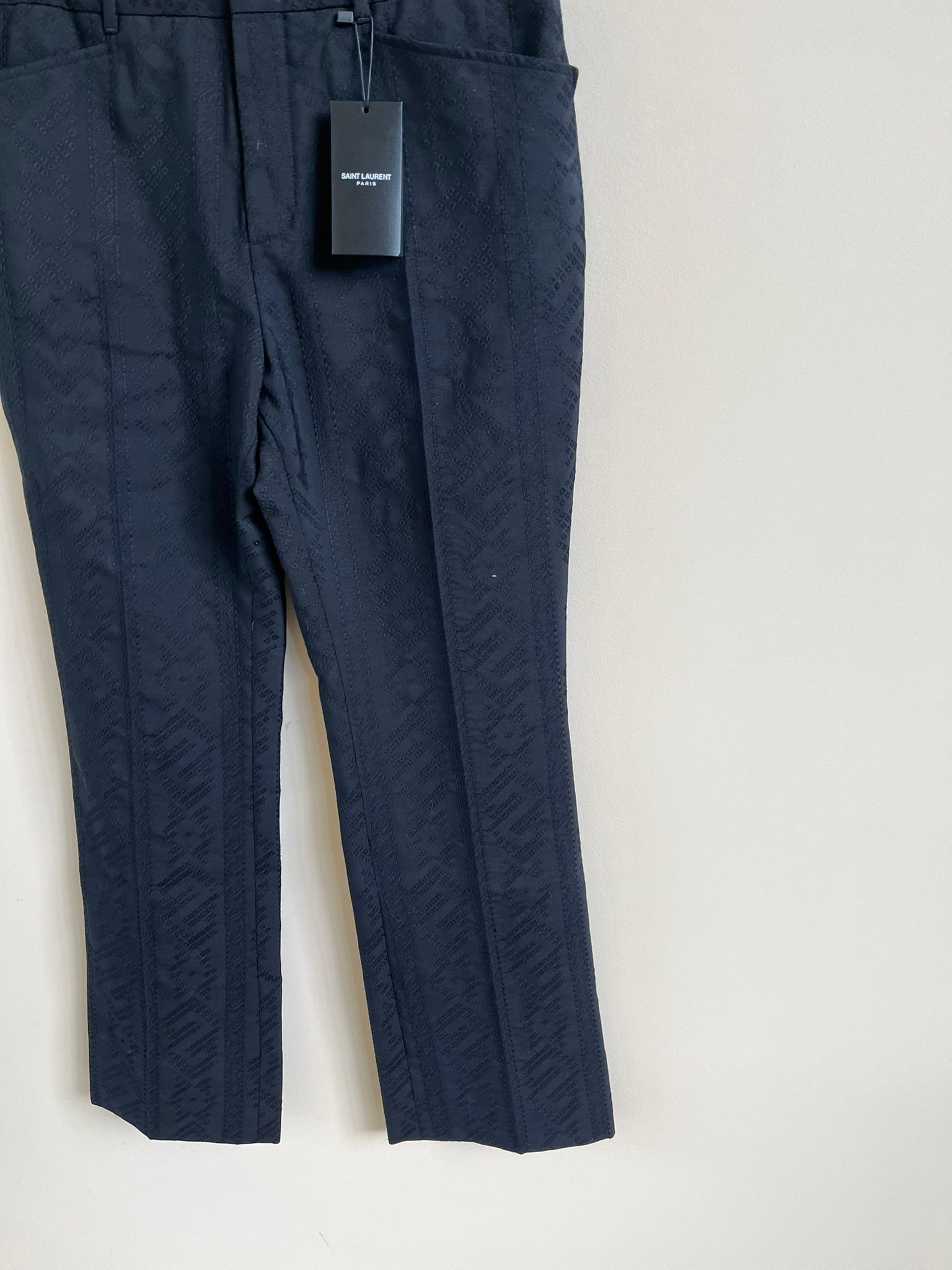 Saint Laurent Paris Casual Pant in Black Size US 30 / EU 46 - 4 Thumbnail