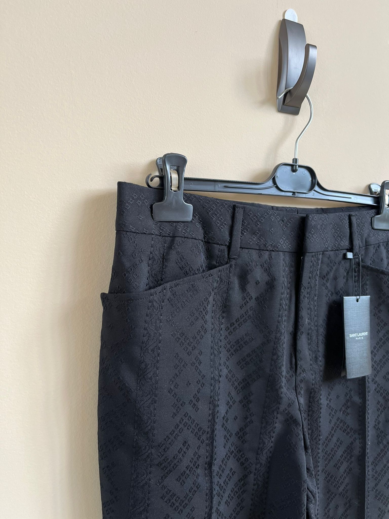 Saint Laurent Paris Casual Pant in Black Size US 30 / EU 46 - 8 Thumbnail
