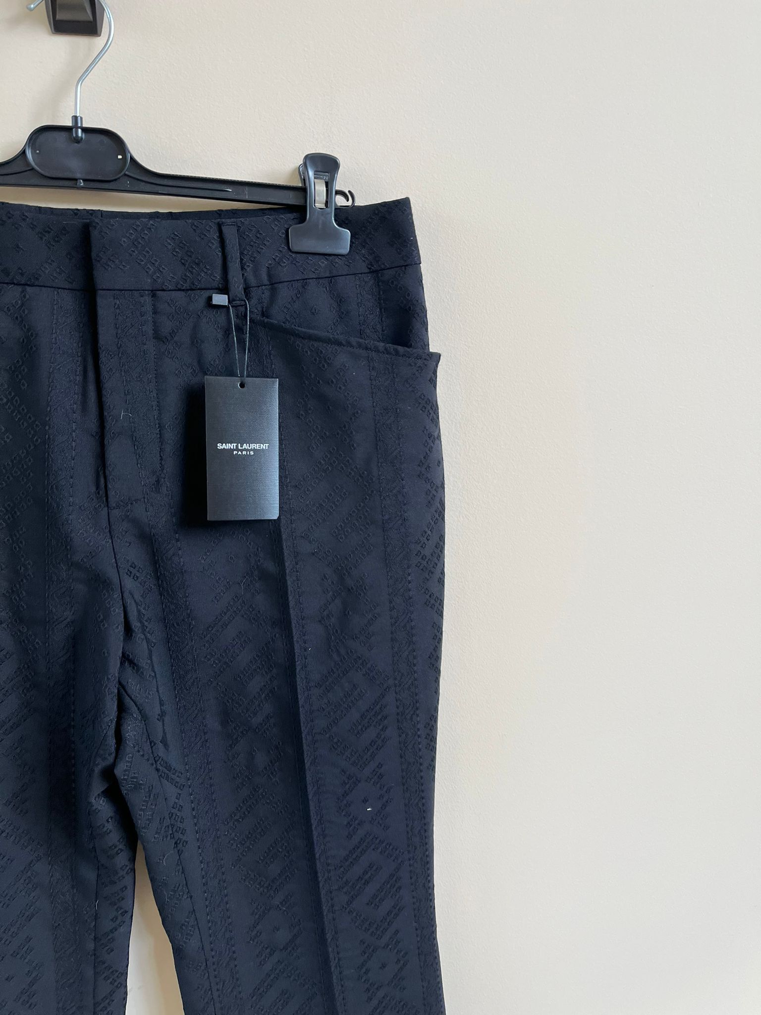 Saint Laurent Paris Casual Pant in Black Size US 30 / EU 46 - 3 Thumbnail