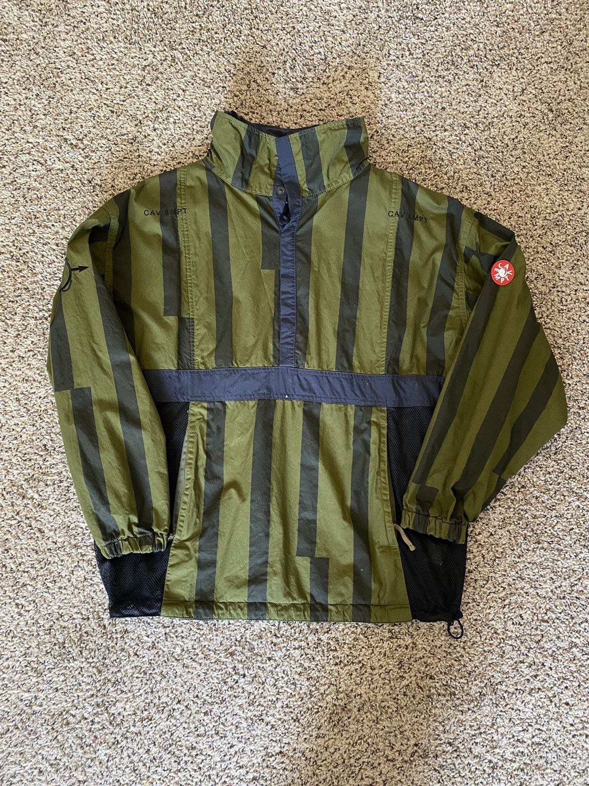 Cav Empt CAV EMPT MISALIGNED PULLOVER JACKET | Grailed