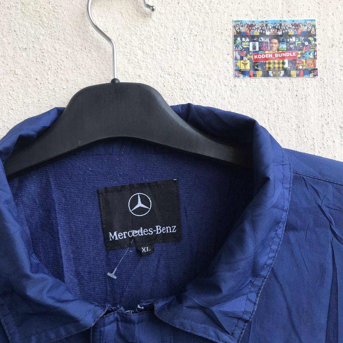Mercedes-Benz × Vintage Vintage Mercedes Benz Distressed Size US XL / EU 56 / 4 - 3 Thumbnail