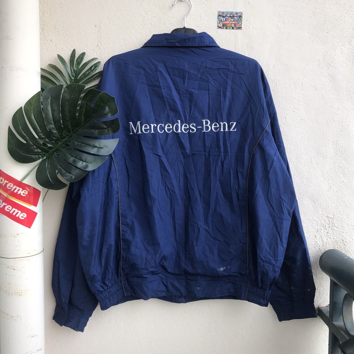 Mercedes-Benz × Vintage Vintage Mercedes Benz Distressed Size US XL / EU 56 / 4 - 1 Thumbnail