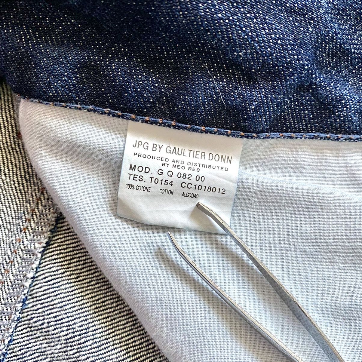 Jean Paul Gaultier Jean Paul Gaultier Camo Leaf Denim Pants Size US 28 / EU 44 - 7 Thumbnail