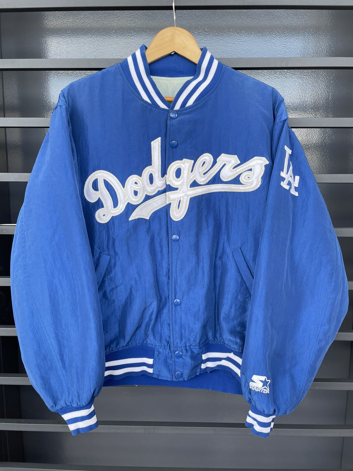 Starter AuAuth VintageMLB Dodgers Baseball Team Jacket. bomba Jacket ...