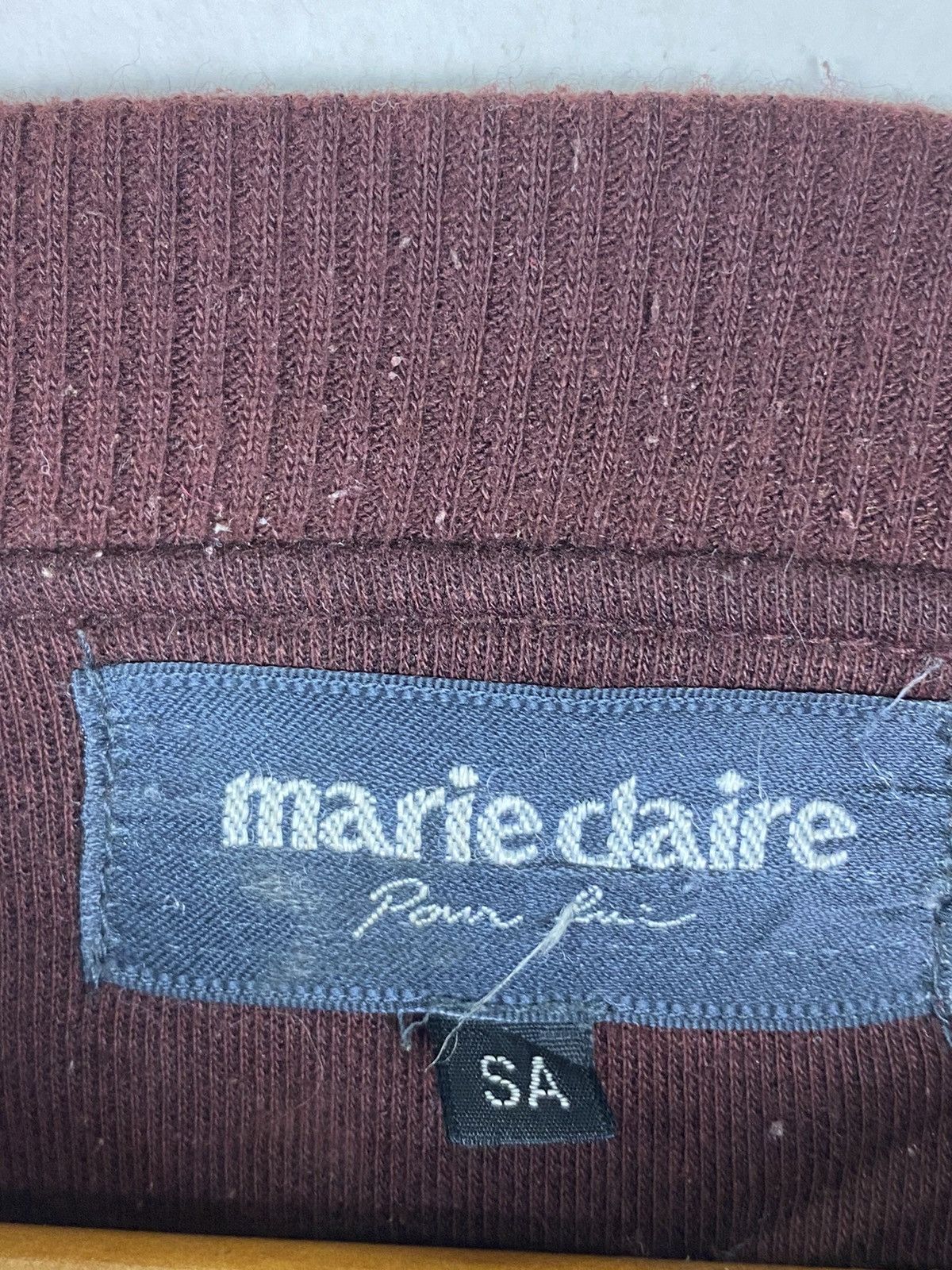 Japanese Brand Individual Designer Marie Clare Pour Sweatshirt Size US L / EU 52-54 / 3 - 6 Thumbnail