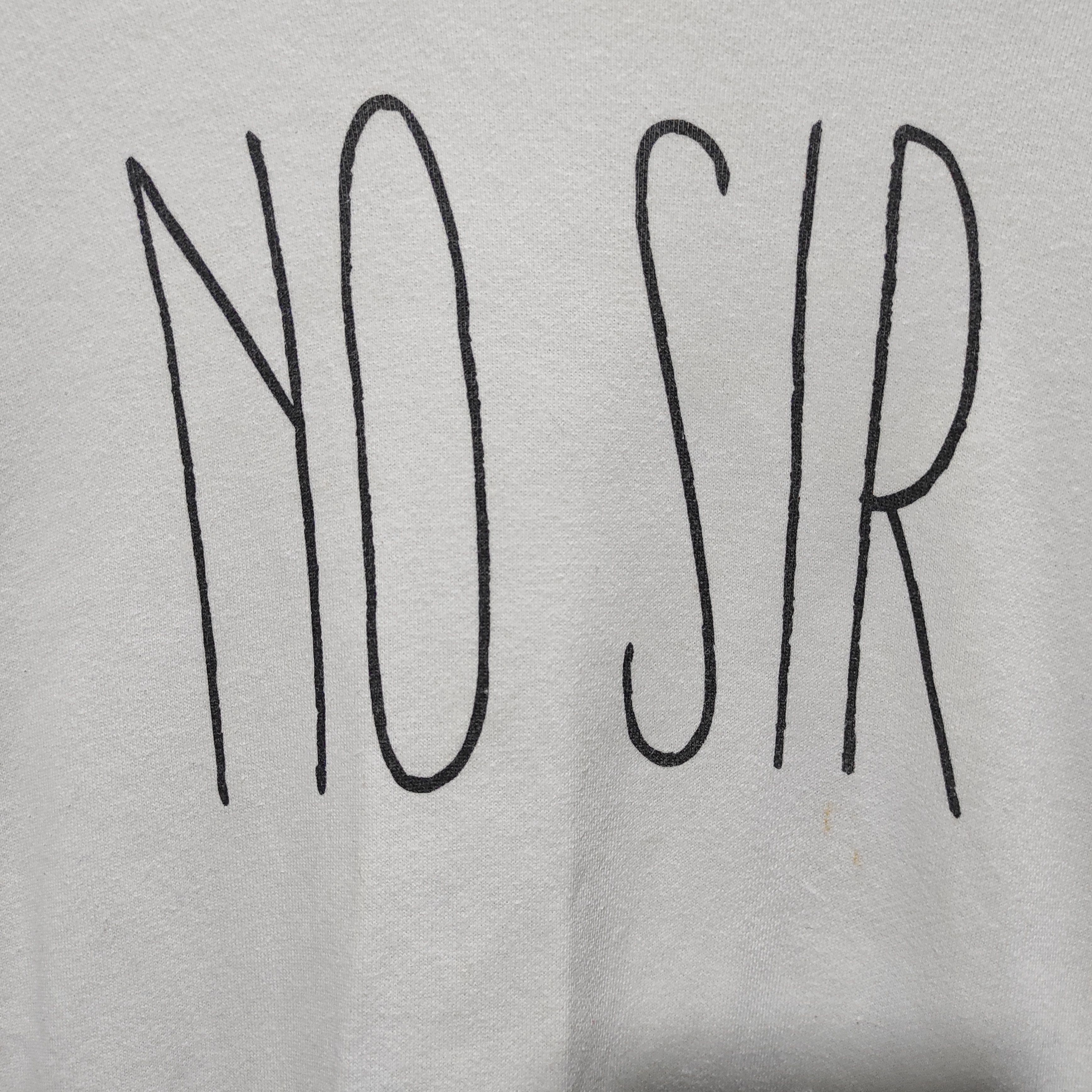 Undercover Undercover NO SIR Sweatshirt Size US M / EU 48-50 / 2 - 7 Thumbnail