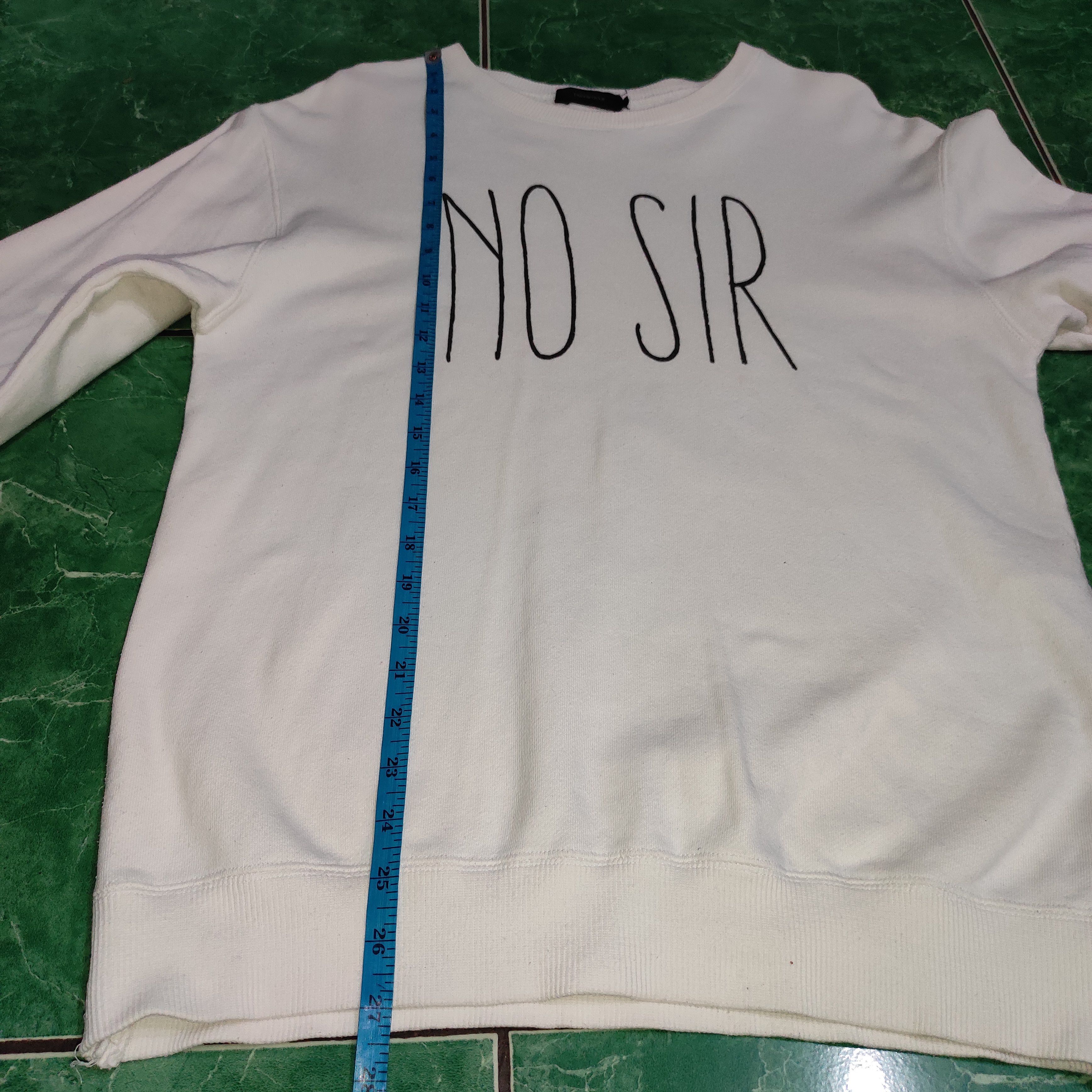Undercover Undercover NO SIR Sweatshirt Size US M / EU 48-50 / 2 - 22 Thumbnail