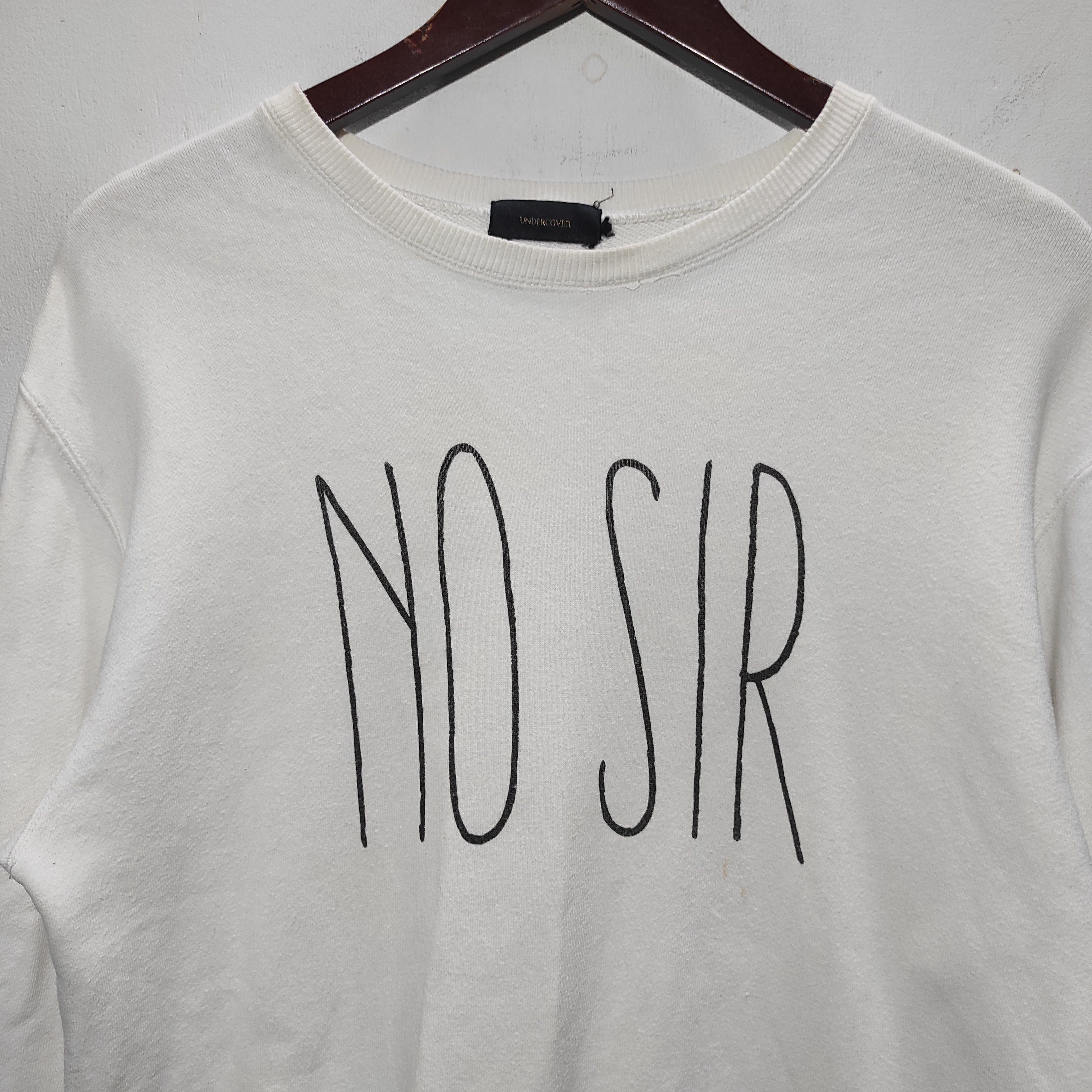 Undercover Undercover NO SIR Sweatshirt Size US M / EU 48-50 / 2 - 5 Thumbnail