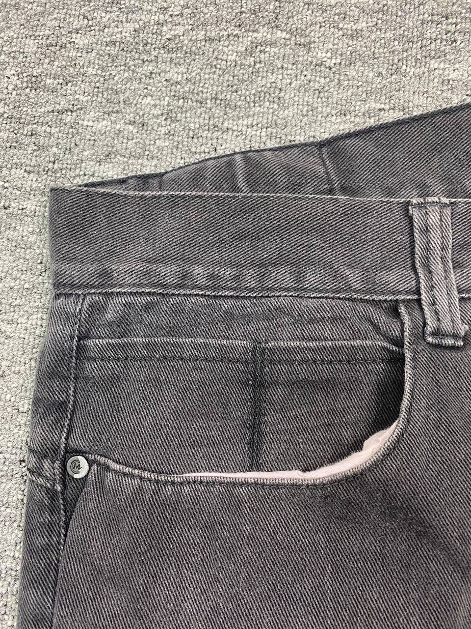 If Six Was Nine × Le Grande Bleu (L.G.B.) vintage distressed denim jeans black bondage grunge style Size US 42 / EU 58 - 10 Thumbnail