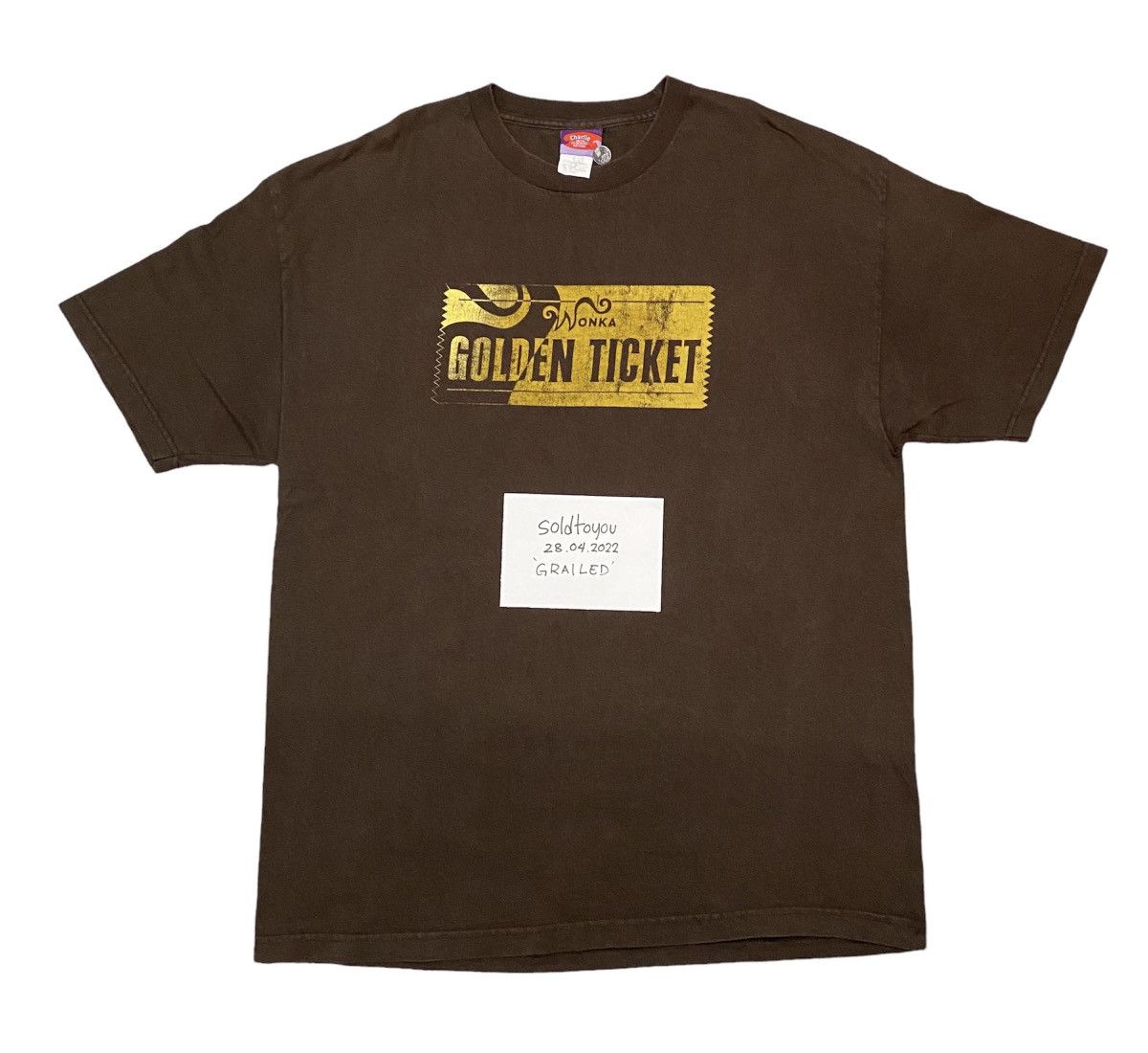 Vintage RARE🔥Vintage Charlie and the Chocolate Factory Promo Tee Size US XL / EU 56 / 4 - 1 Thumbnail