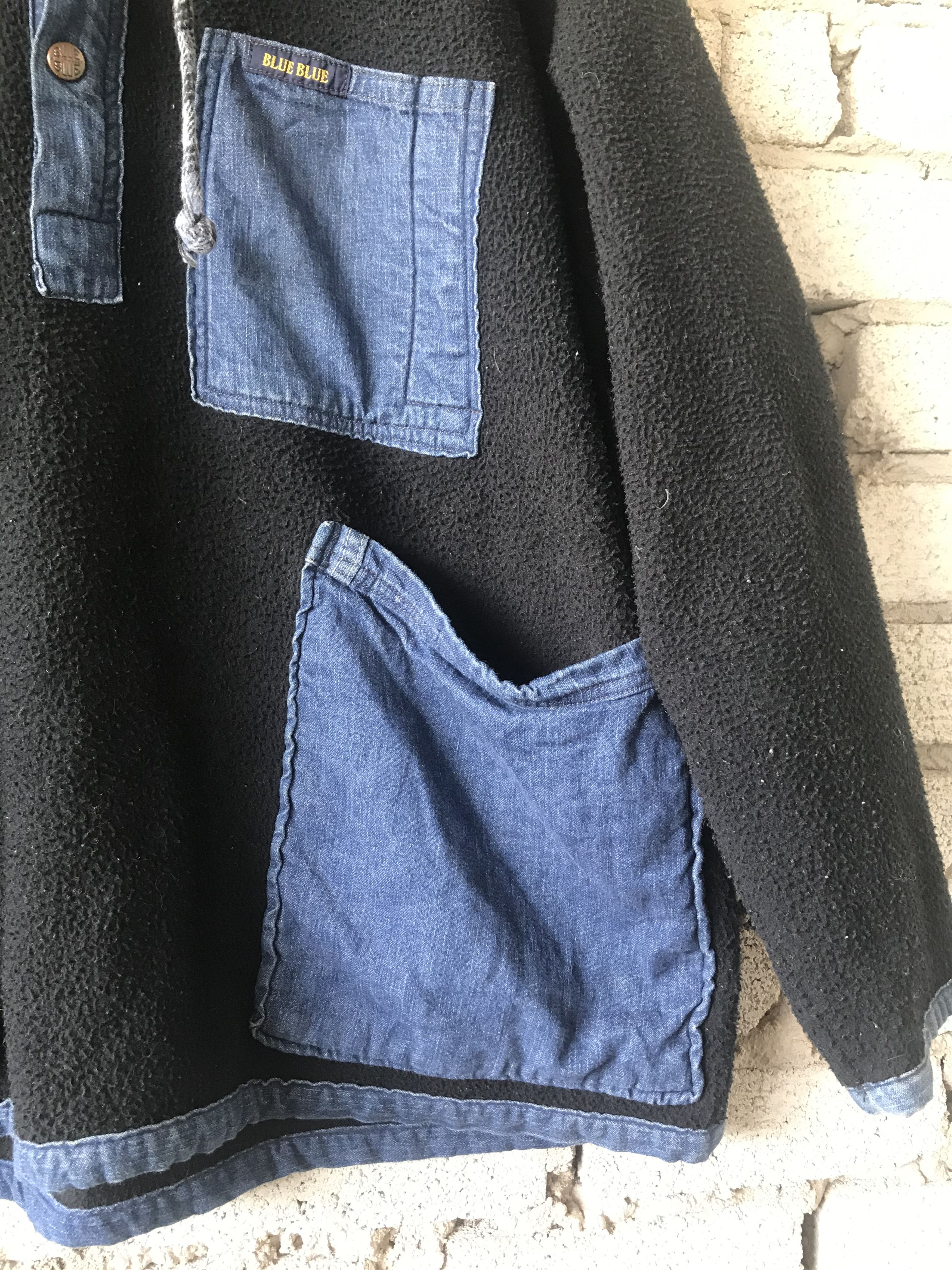 Blue Blue Japan Blue Blue Fleece Hoodie Size US L / EU 52-54 / 3 - 3 Thumbnail