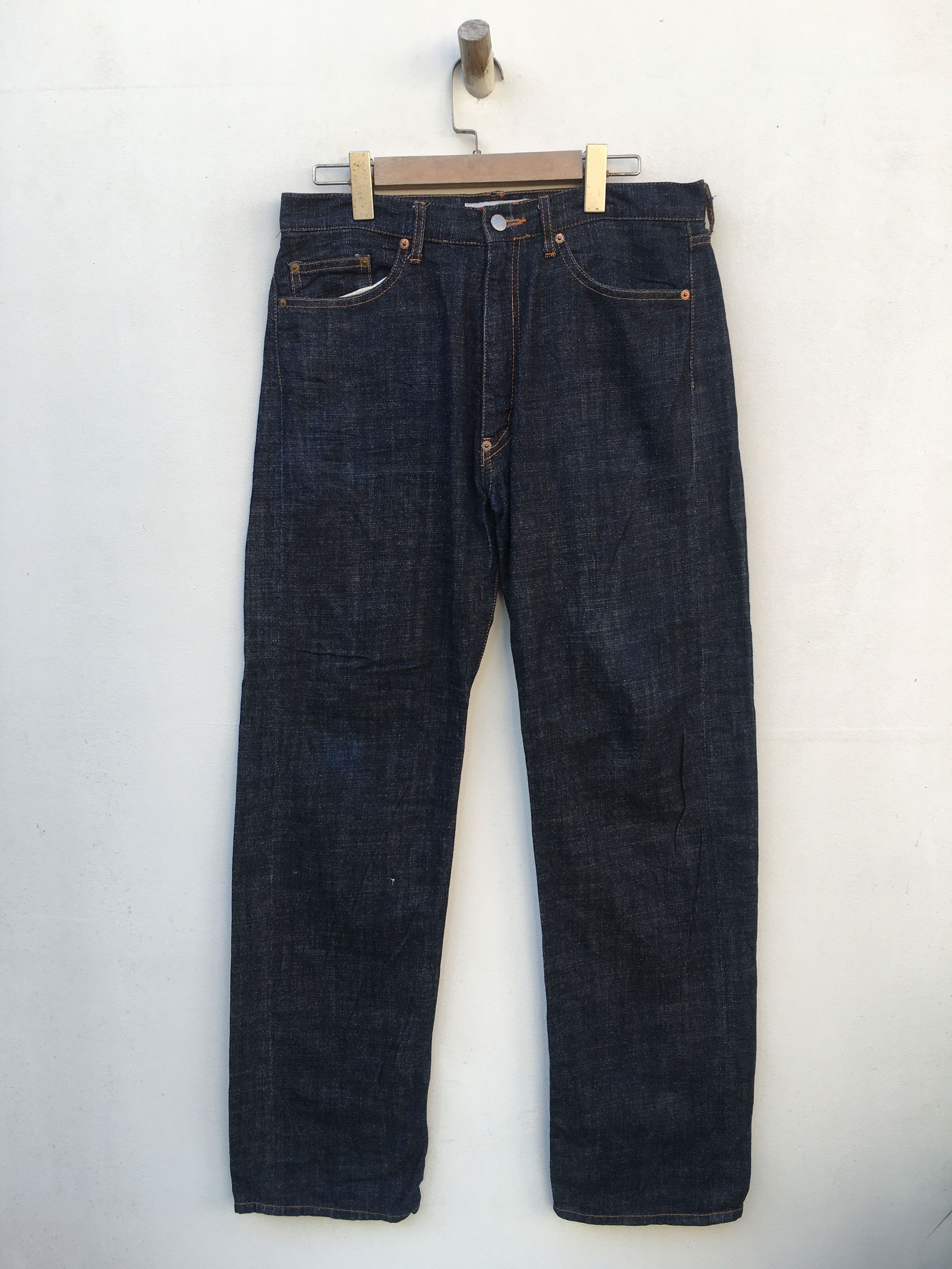 XLarge Zipper Fly Jeans Embroidery Pocket