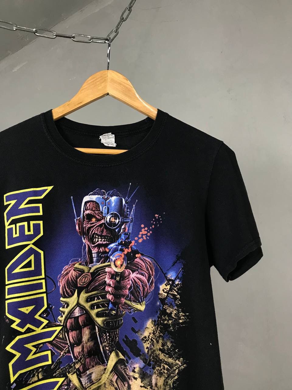 Band Tees × Iron Maiden × Vintage Iron Maiden vintage rock band tee Size US M / EU 48-50 / 2 - 2 Thumbnail