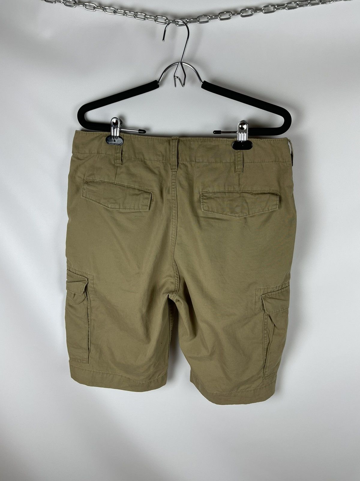 Gap Gap vintage beige cargo shorts travis Scott style Size US 33 - 6 Thumbnail