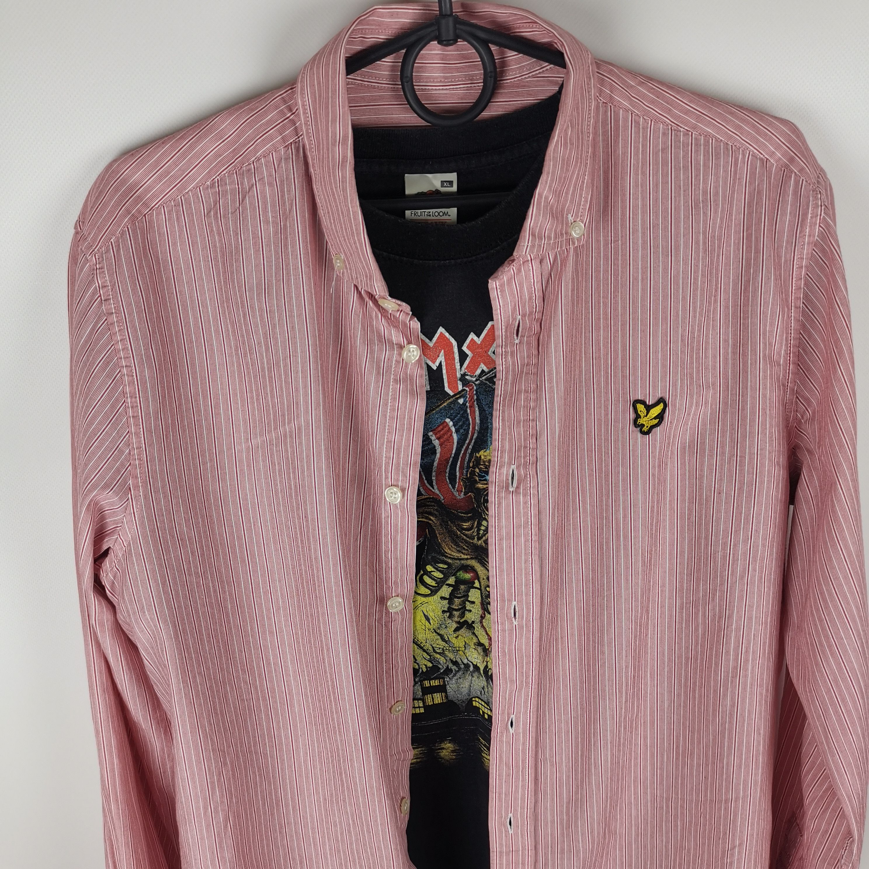 Lyle & Scott Lyle&Scott striped pink shirt size m Size US M / EU 48-50 / 2 - 3 Thumbnail
