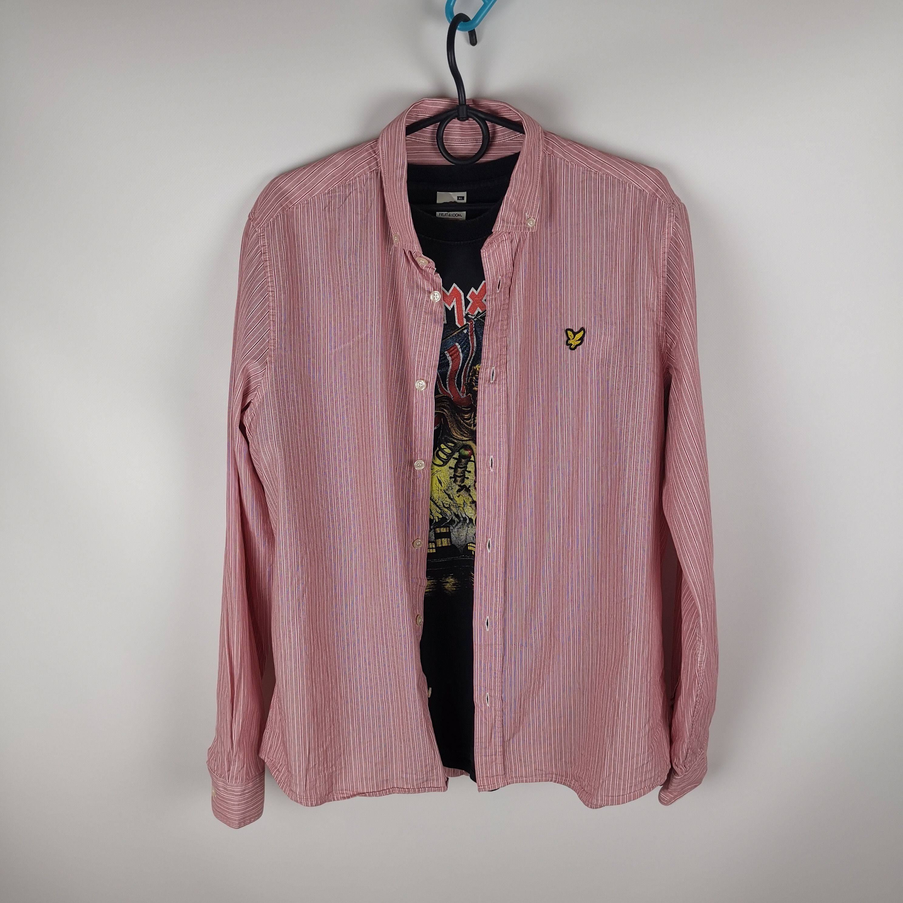 Lyle & Scott Lyle&Scott striped pink shirt size m Size US M / EU 48-50 / 2 - 4 Thumbnail