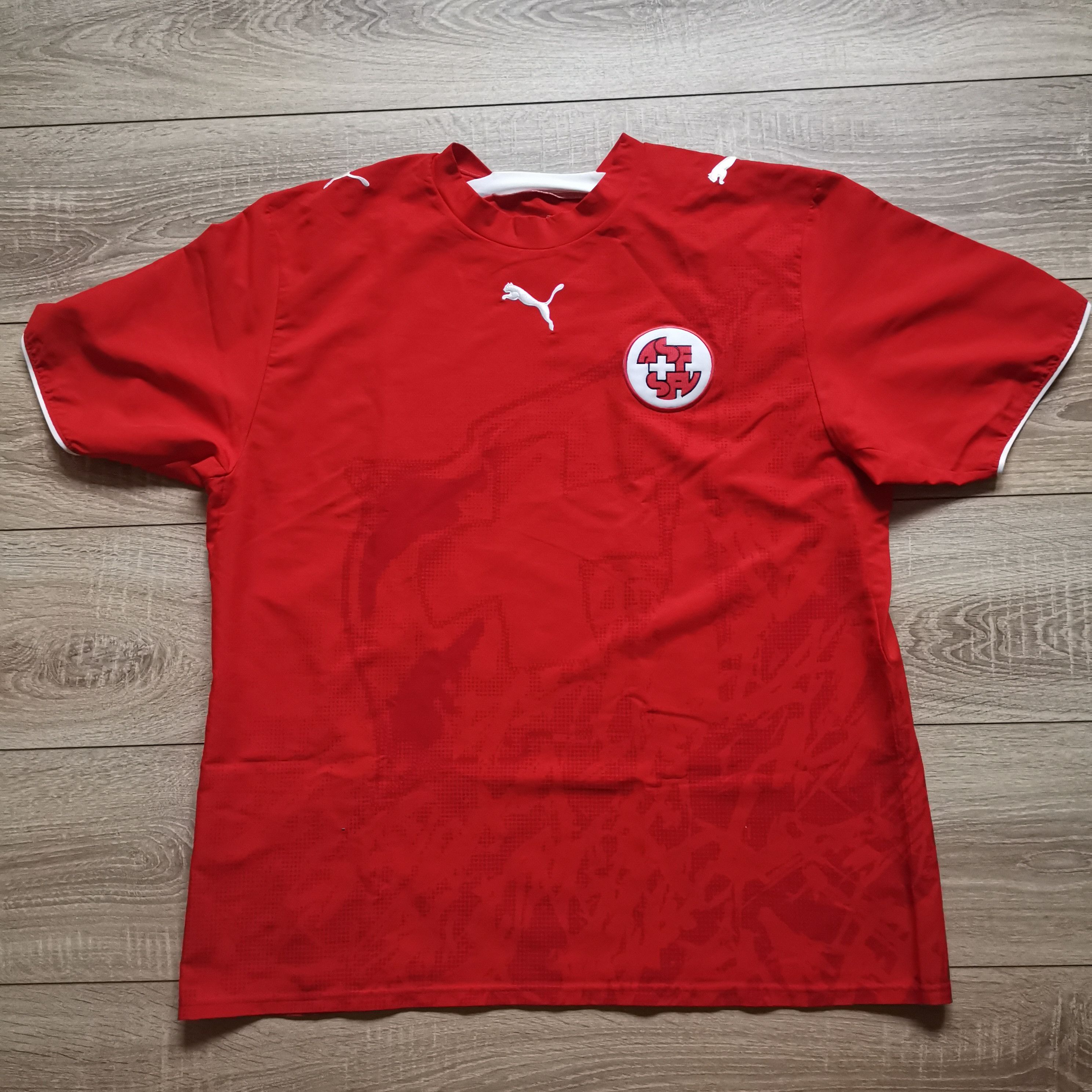 Puma Puma Switzerland 2006 2008 home jersey size XL Size US XL / EU 56 / 4 - 1 Thumbnail
