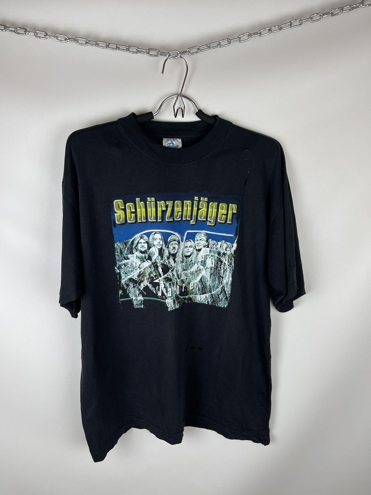 Band Tees Vintage 1998 Schürzenjäger Jahre album band tee shirt Size US L / EU 52-54 / 3 - 1 Thumbnail