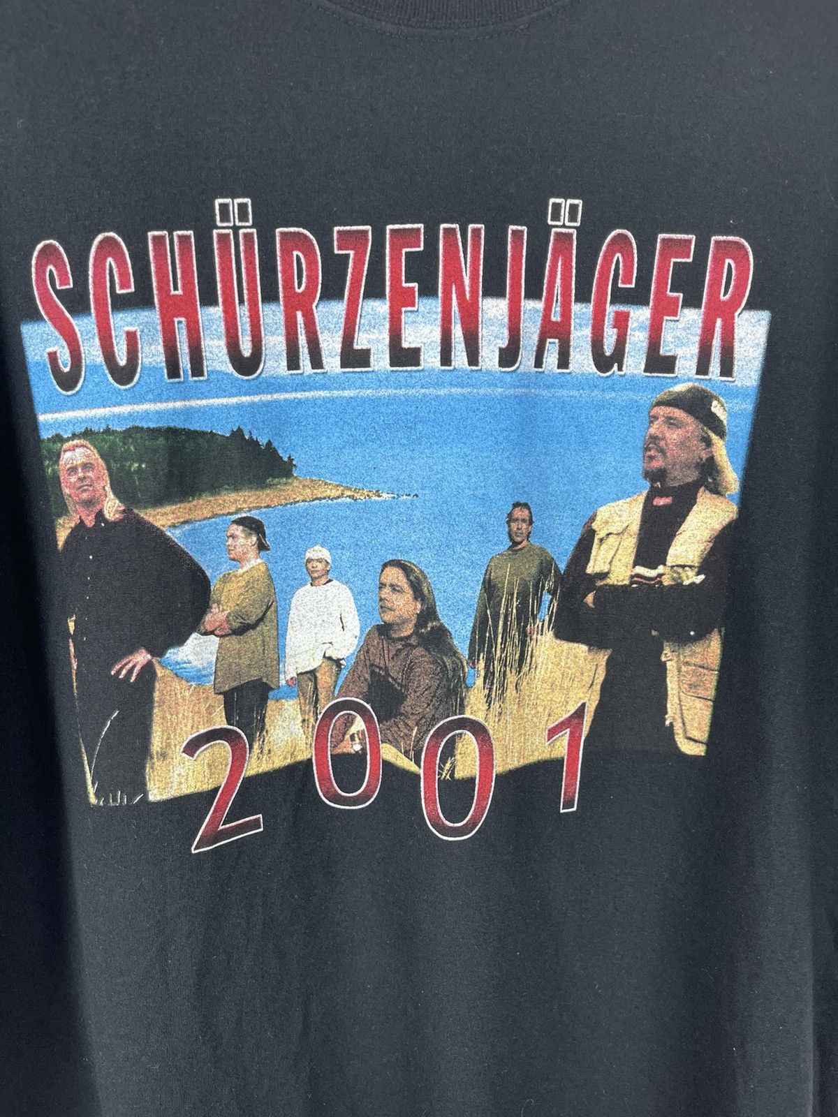 Band Tees Vintage Schürzenjäger 2001 tour band tee shirt Size US L / EU 52-54 / 3 - 3 Thumbnail