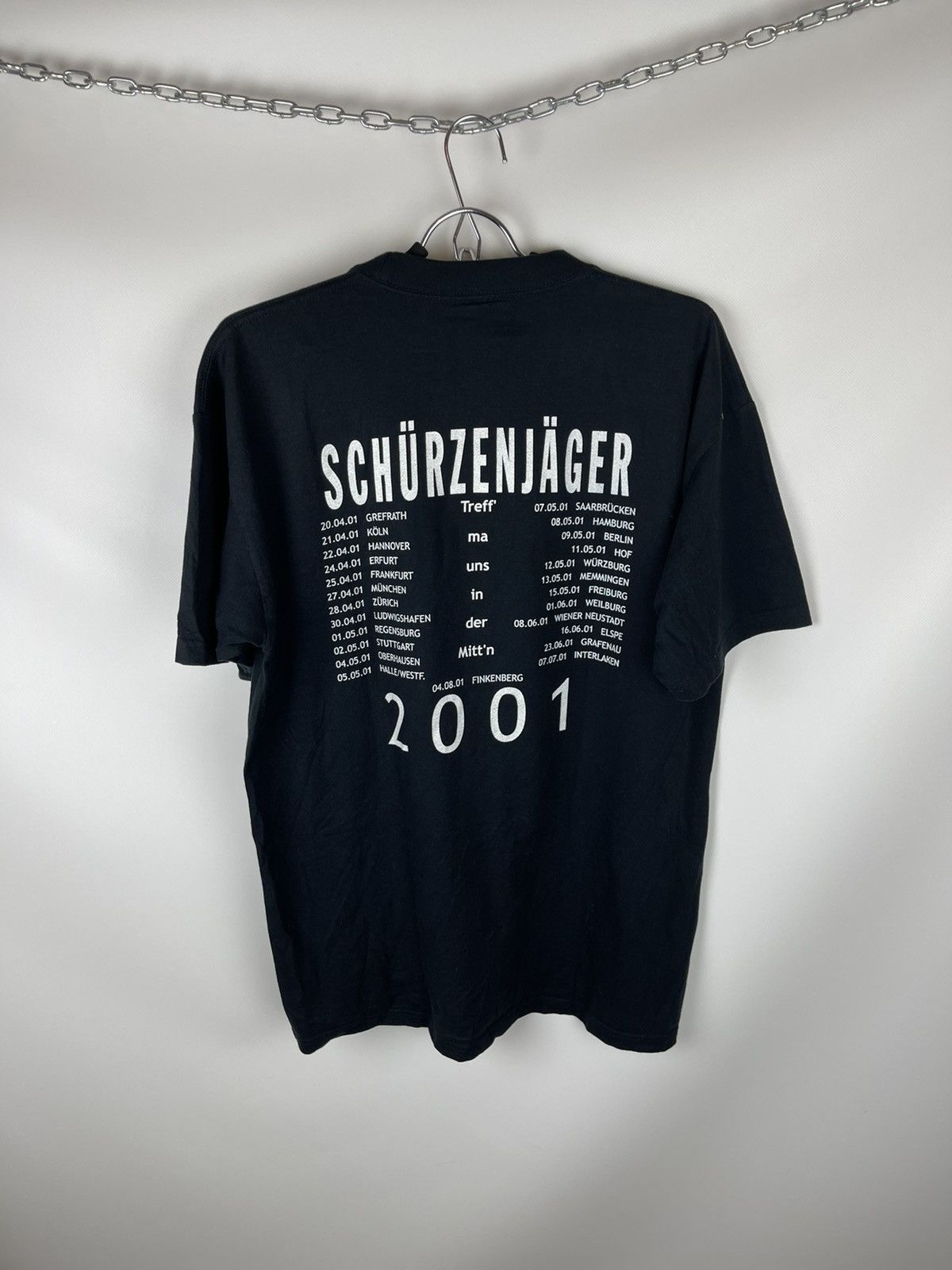 Band Tees Vintage Schürzenjäger 2001 tour band tee shirt Size US L / EU 52-54 / 3 - 6 Thumbnail