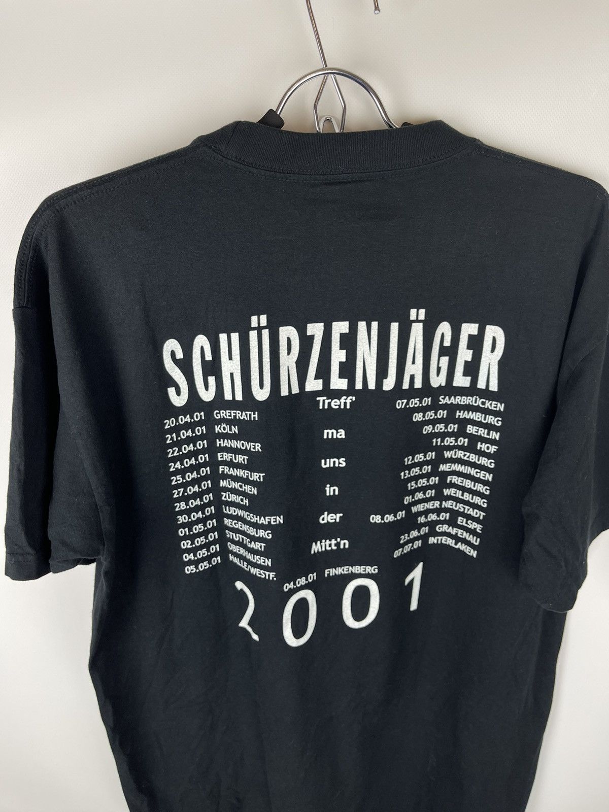 Band Tees Vintage Schürzenjäger 2001 tour band tee shirt Size US L / EU 52-54 / 3 - 7 Thumbnail