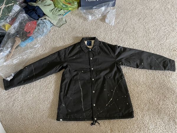 Visvim Brand New Visvim ICT Coach Jacket Hand Drip Paint Size 3